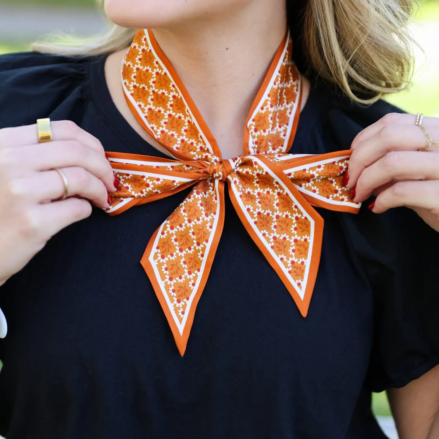 The Sideline Scarf™ - Bright Orange