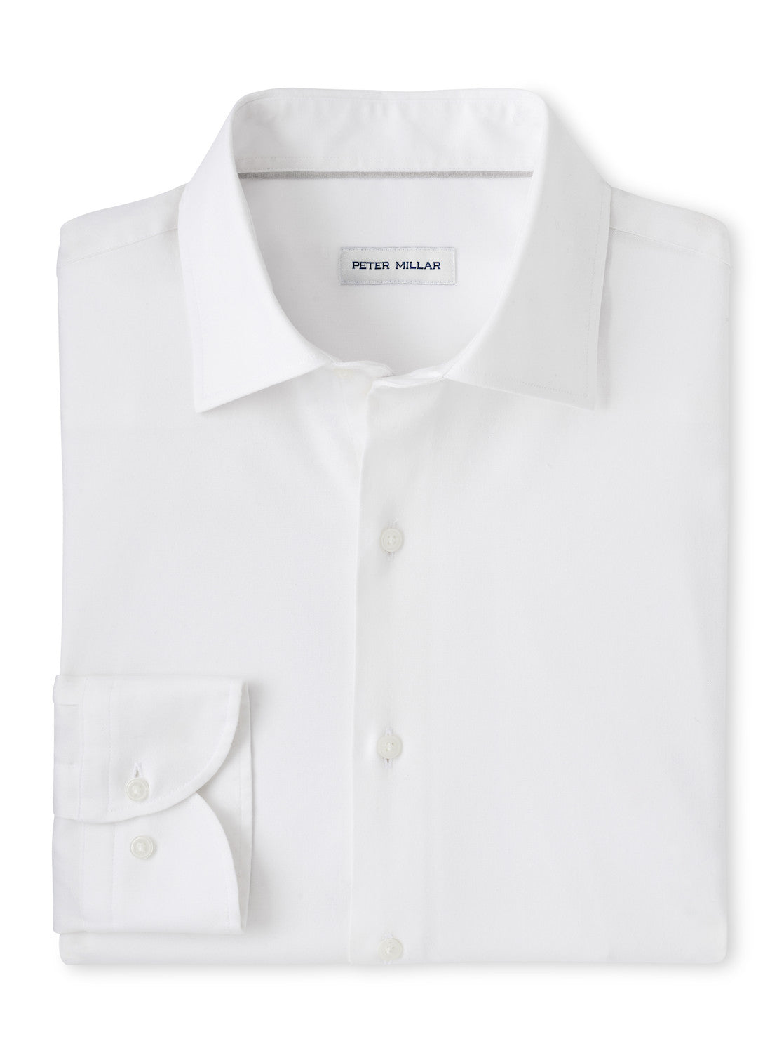 Campbell Perfect Pinpoint Cotton-Stretch Sport Shirt