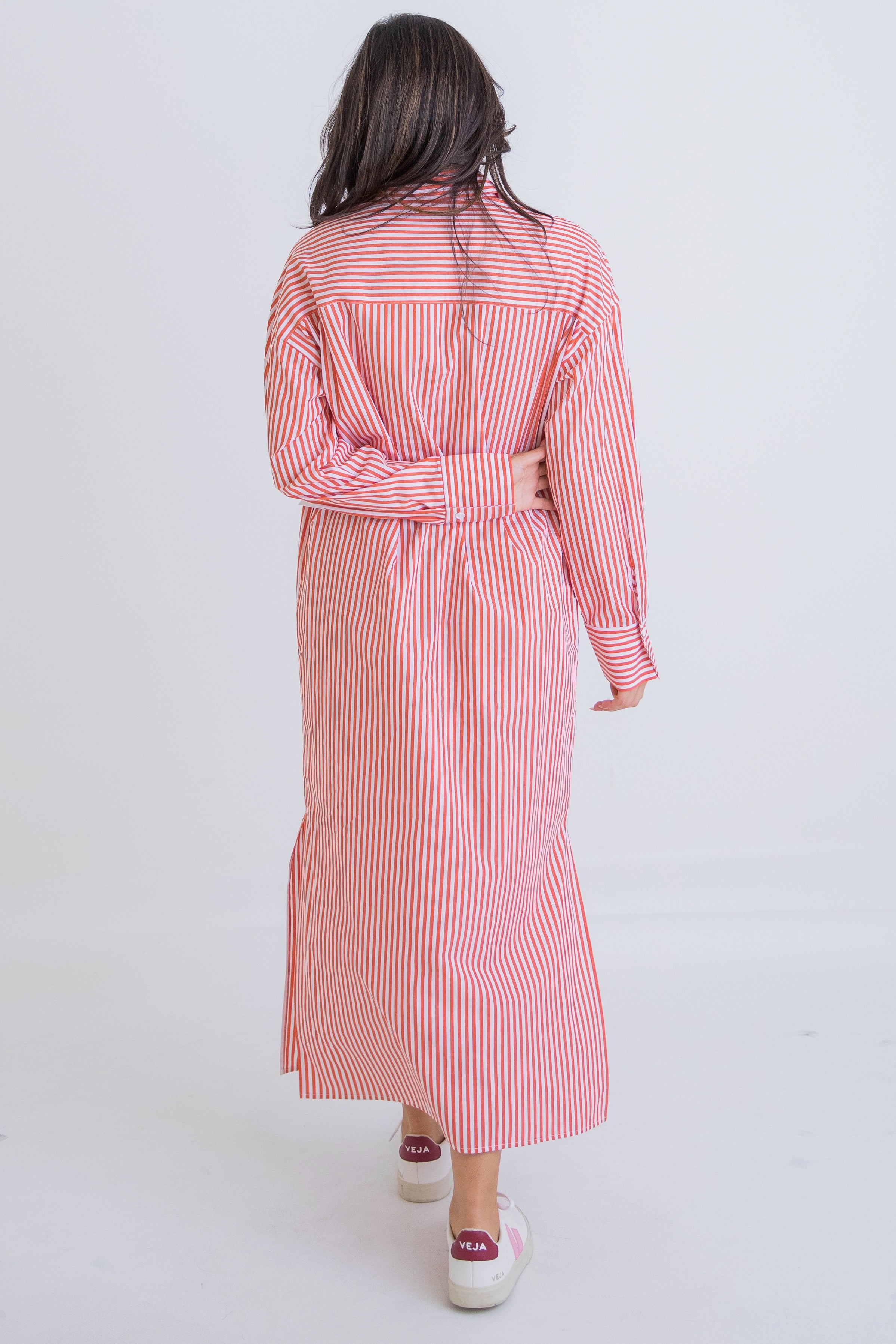 Tamra Striped Maxi Dress