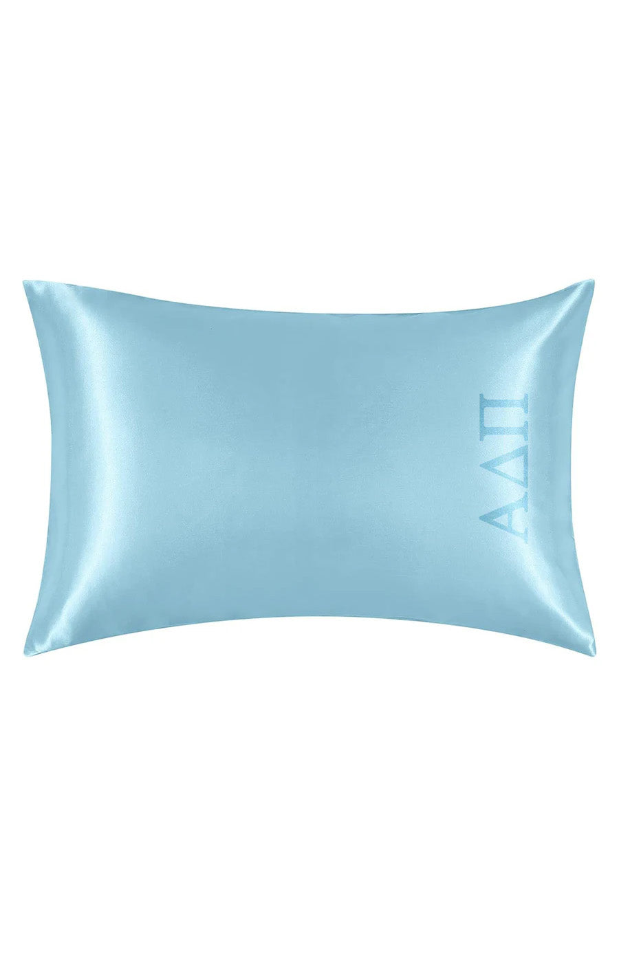 Alpha Delta Pi  Blue  Satin Pillowcase