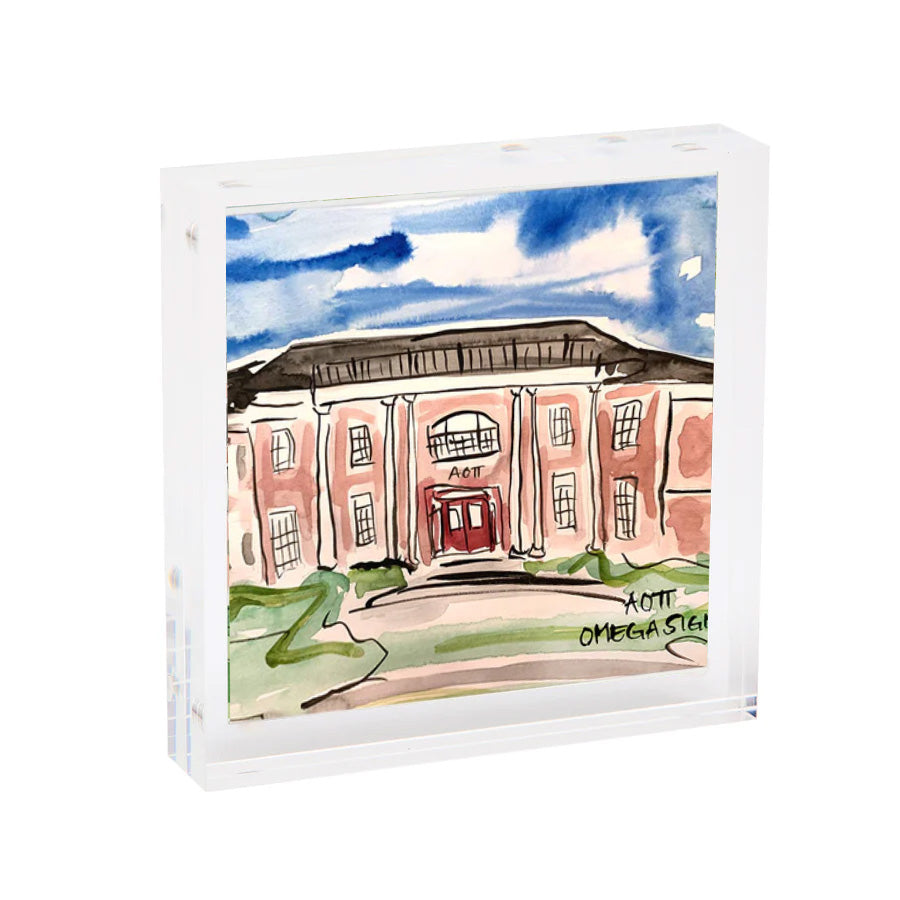 Sorority Mini Print - Alpha Omicron Pi