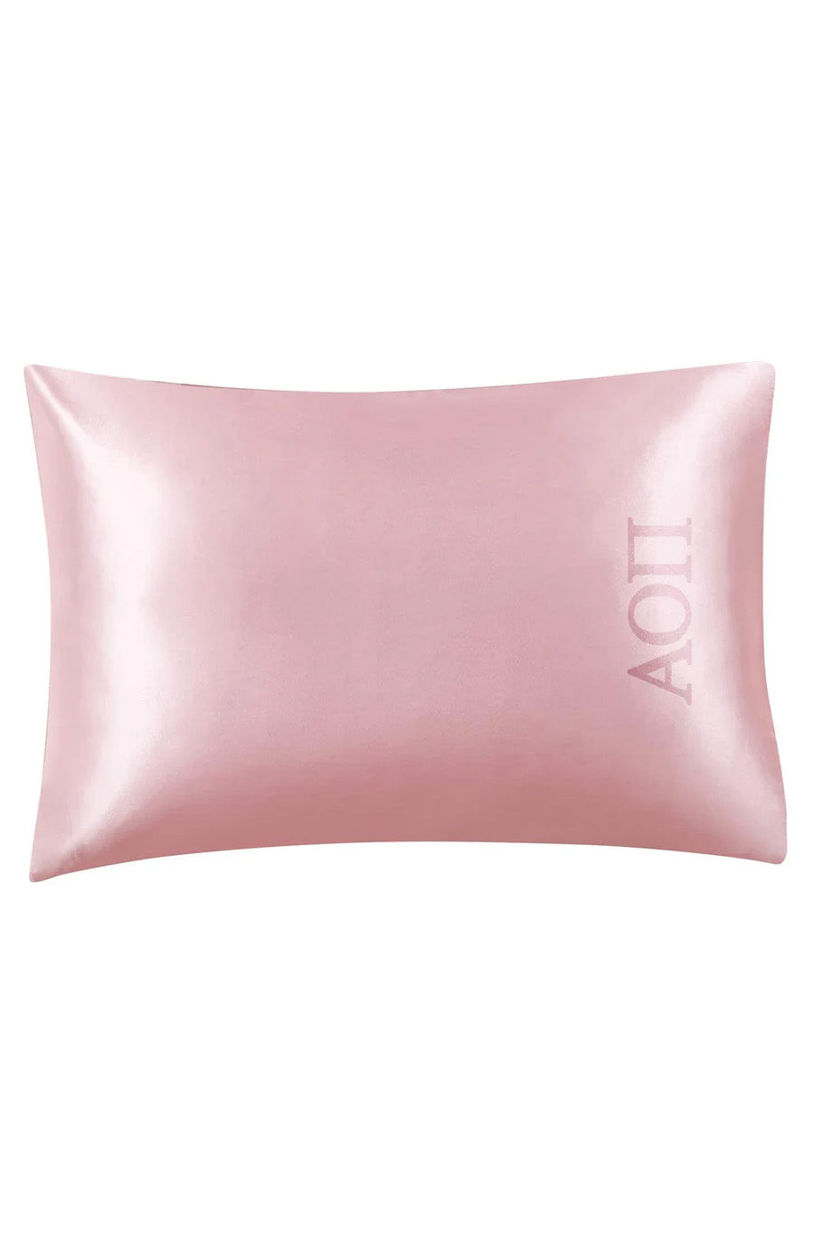 Alpha Omicron Pi  Pink Satin Pillowcase