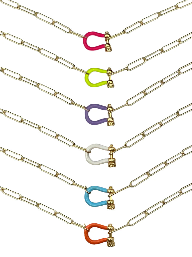 Connected Carabiner Necklace