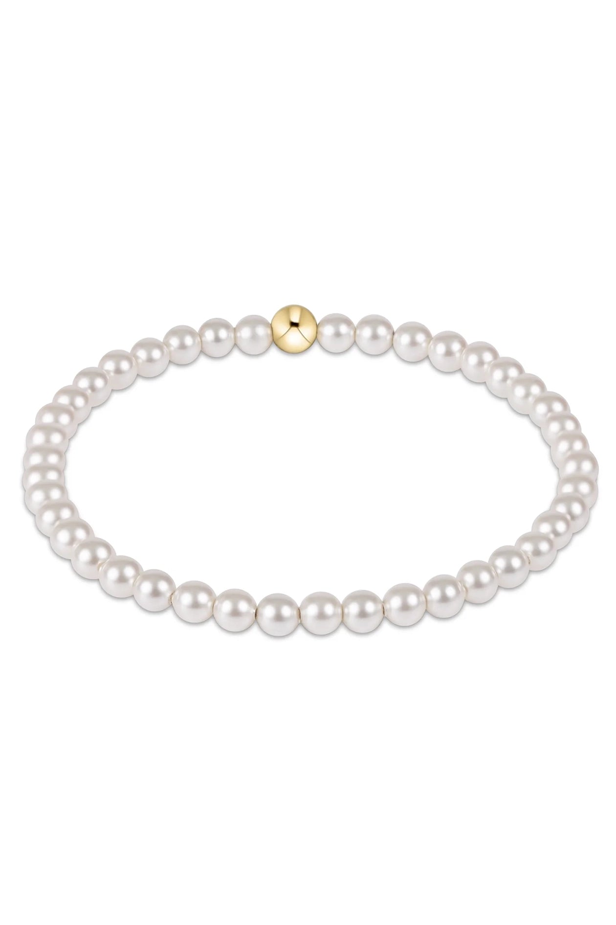 Classic Pearl 4mm Bead Bracelet