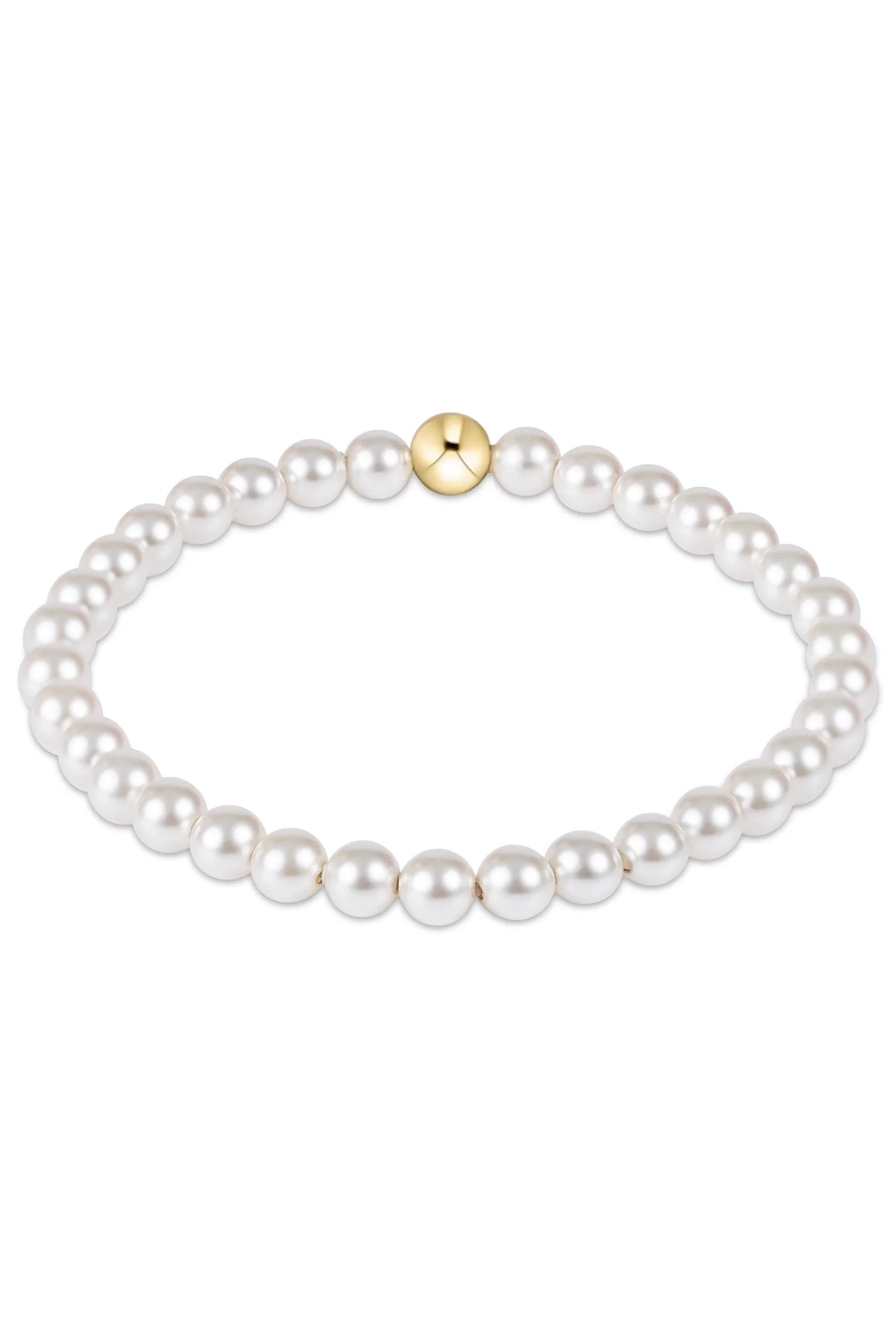 Classic Pearl 5mm Bead Bracelet