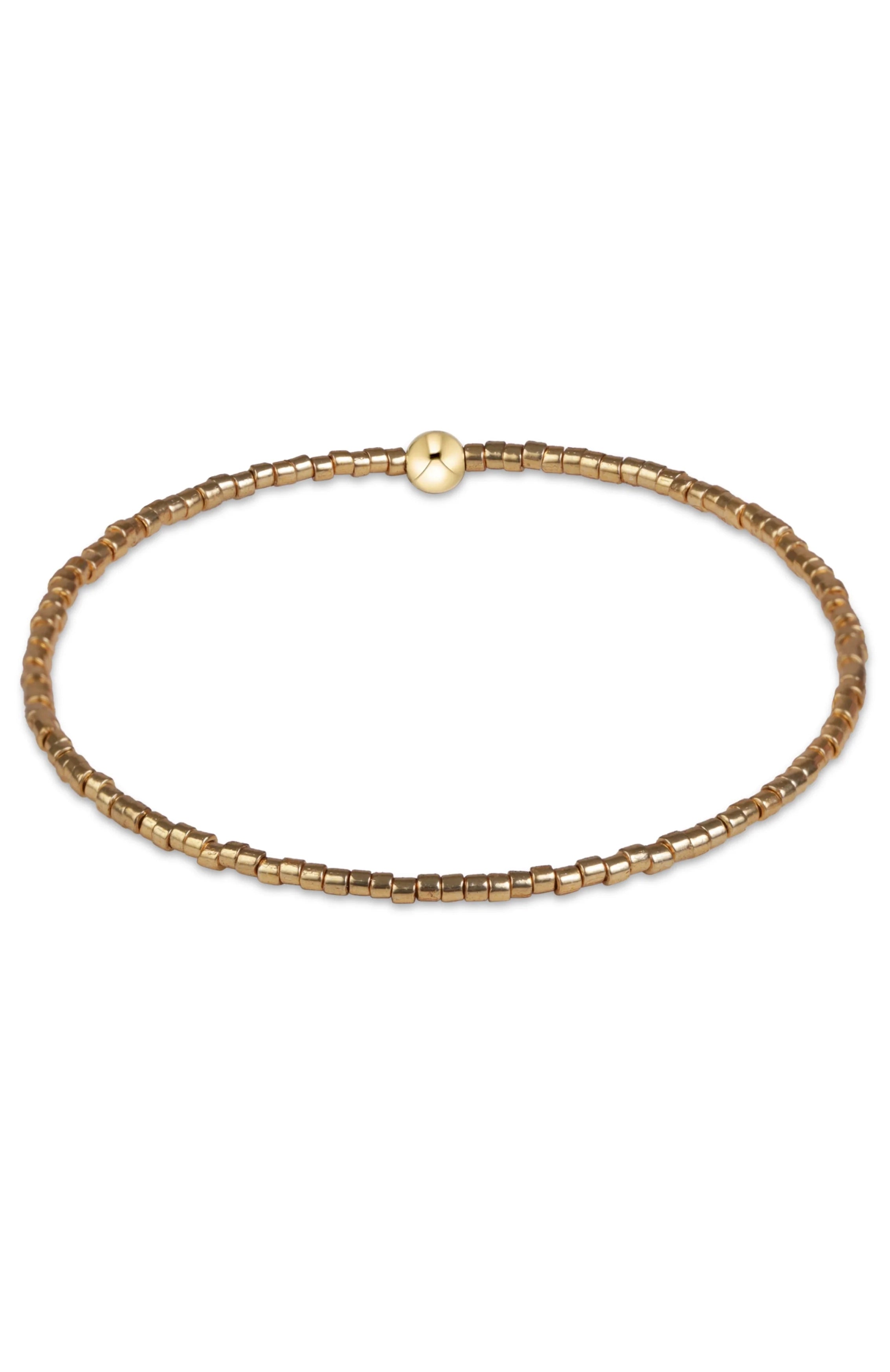 EGIRL GAMEDAY HOPE CLASSIC BRACELET - GOLD LUSTER