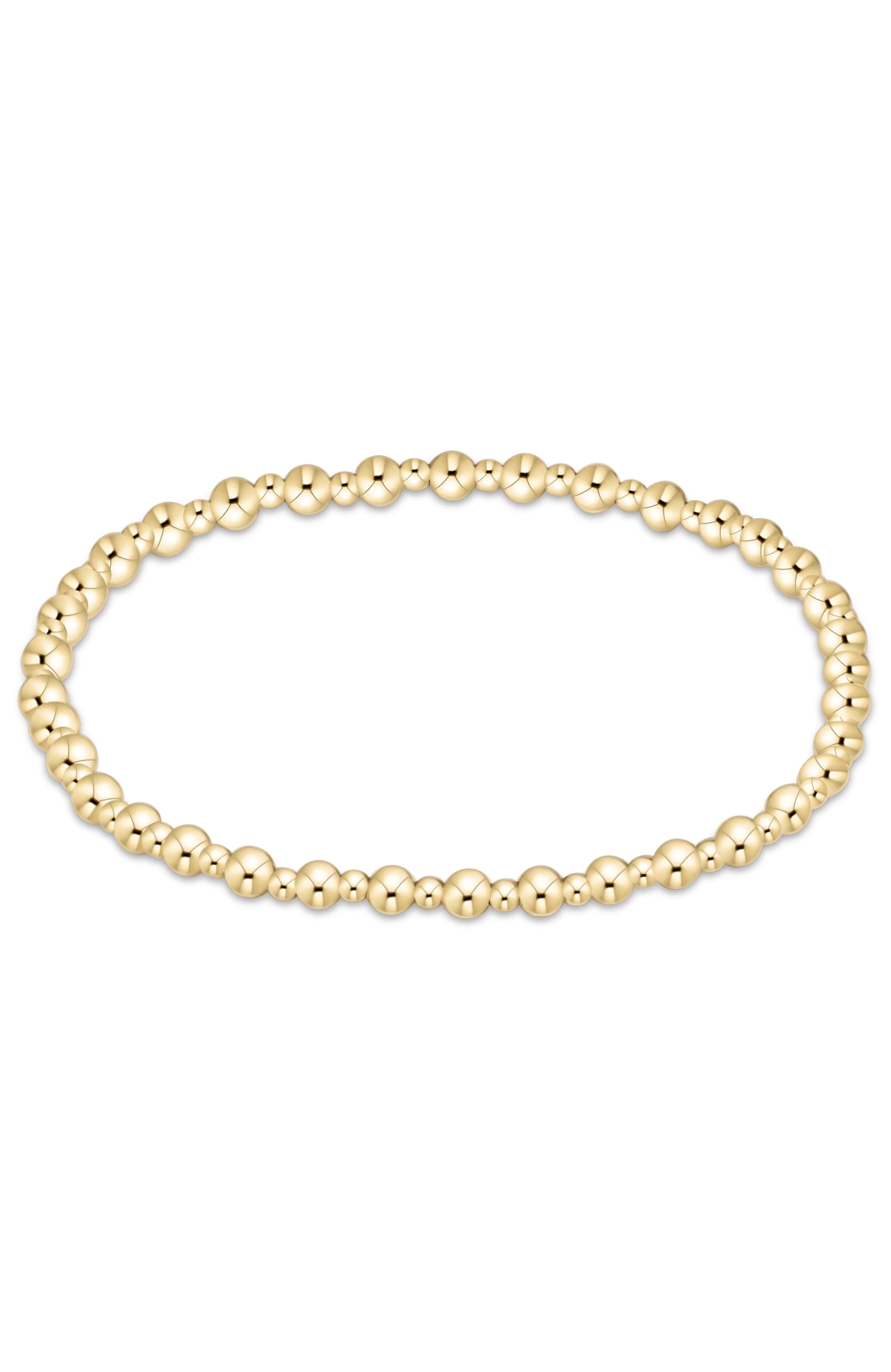 Grateful Gold 3mm Bracelet