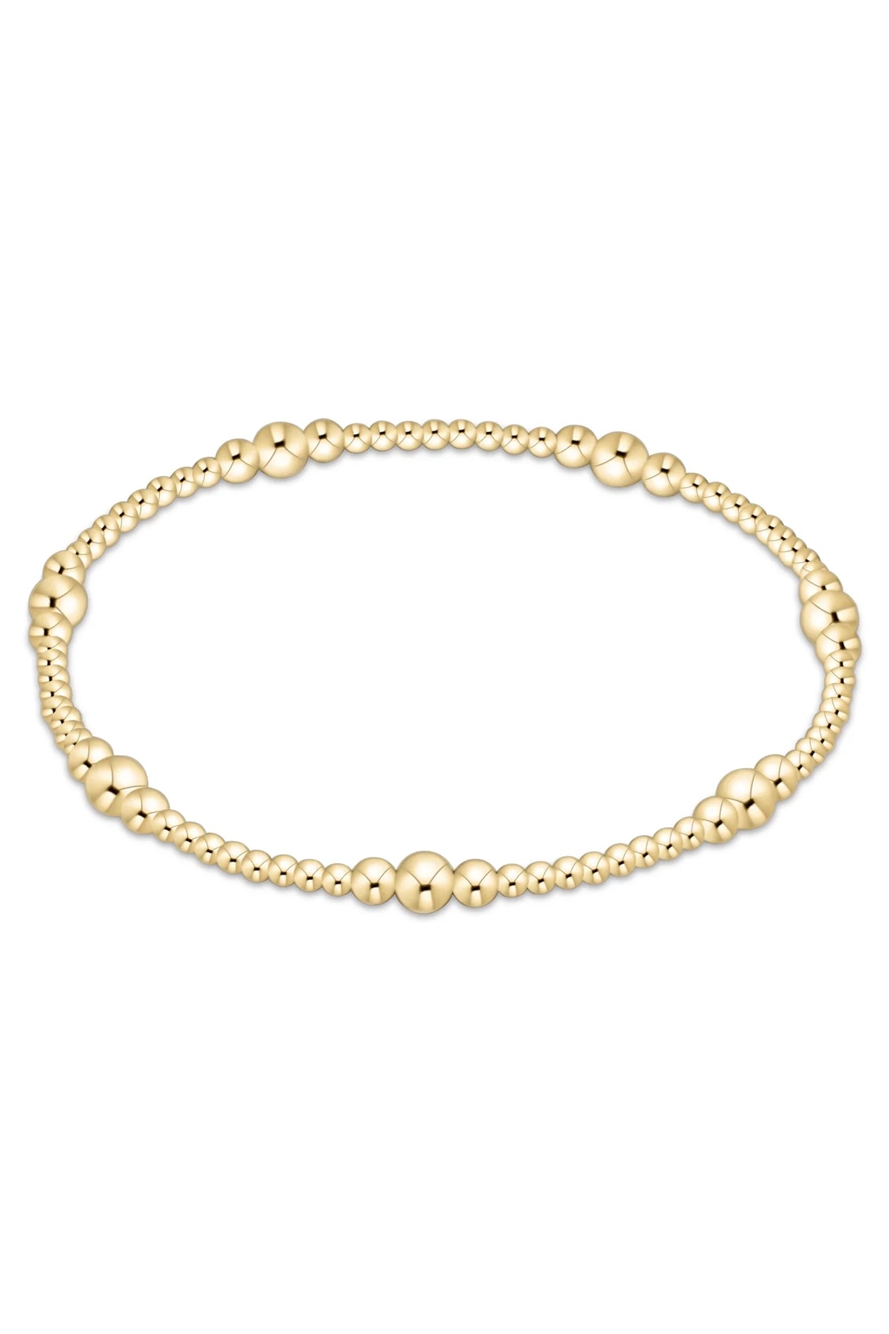 Purpose Gold 4mm Bead Bracelet
