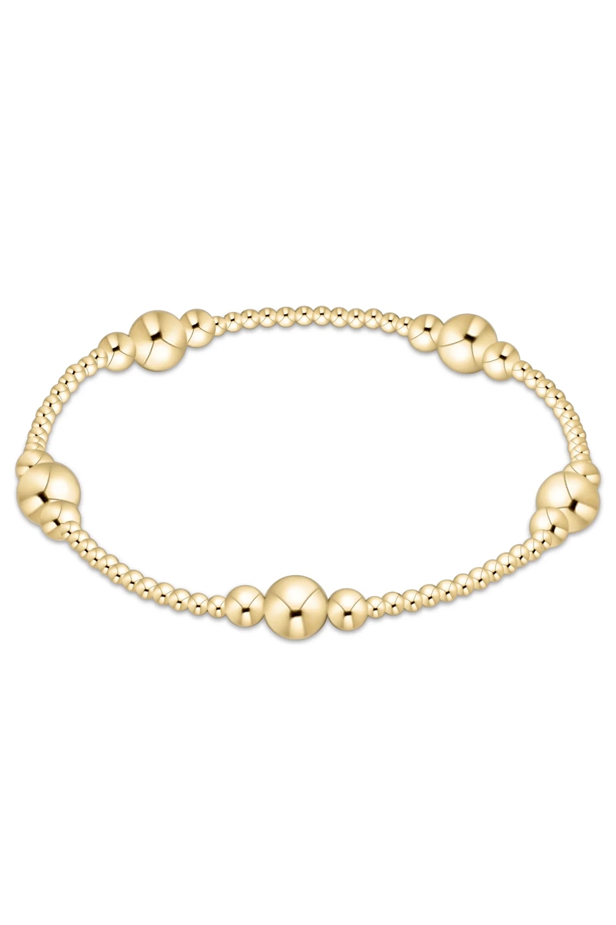 Purpose Gold 6mm Bead Bracelet