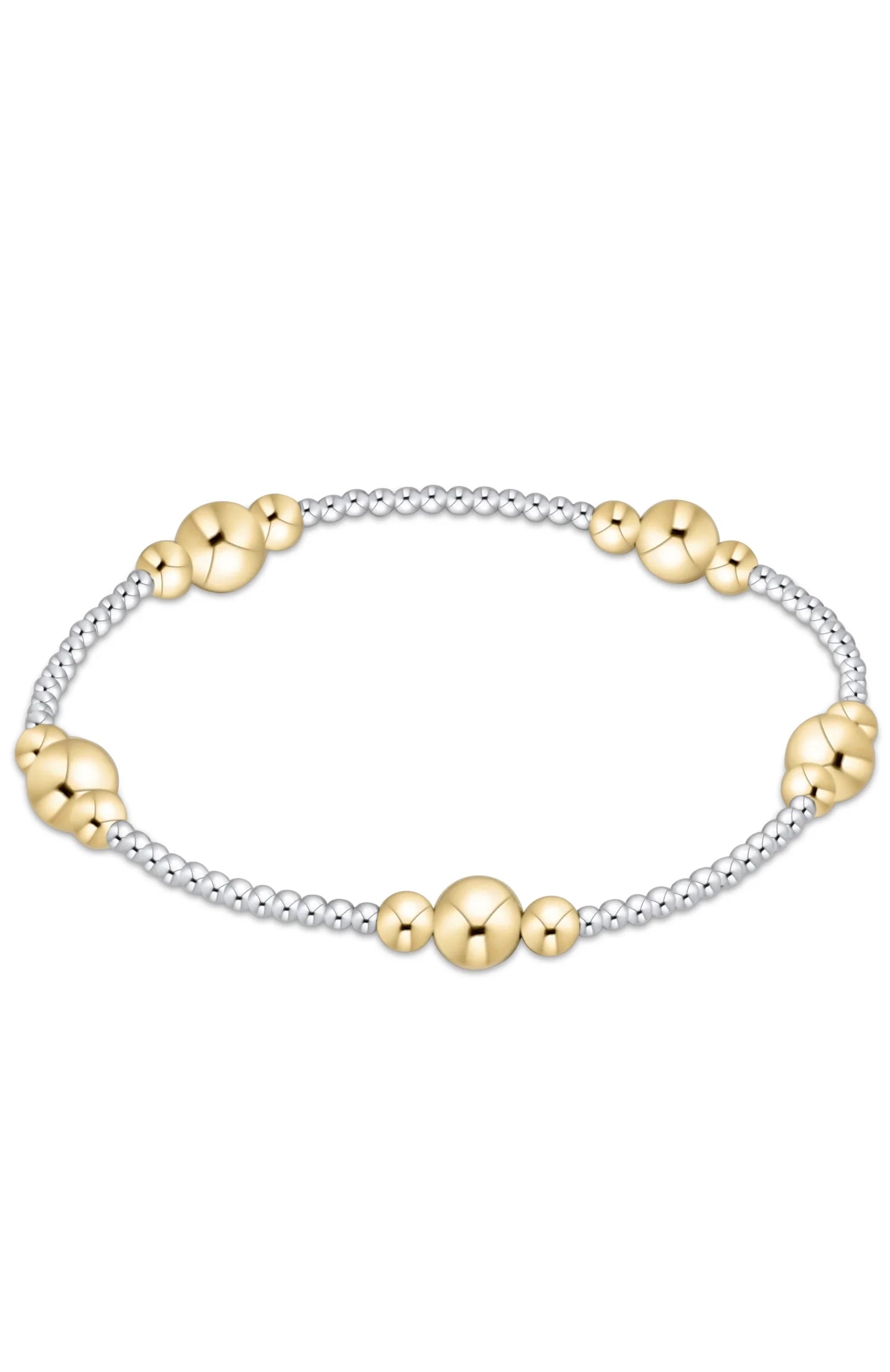 Purpose Gold 6mm Bead Bracelet - Mixed Metal