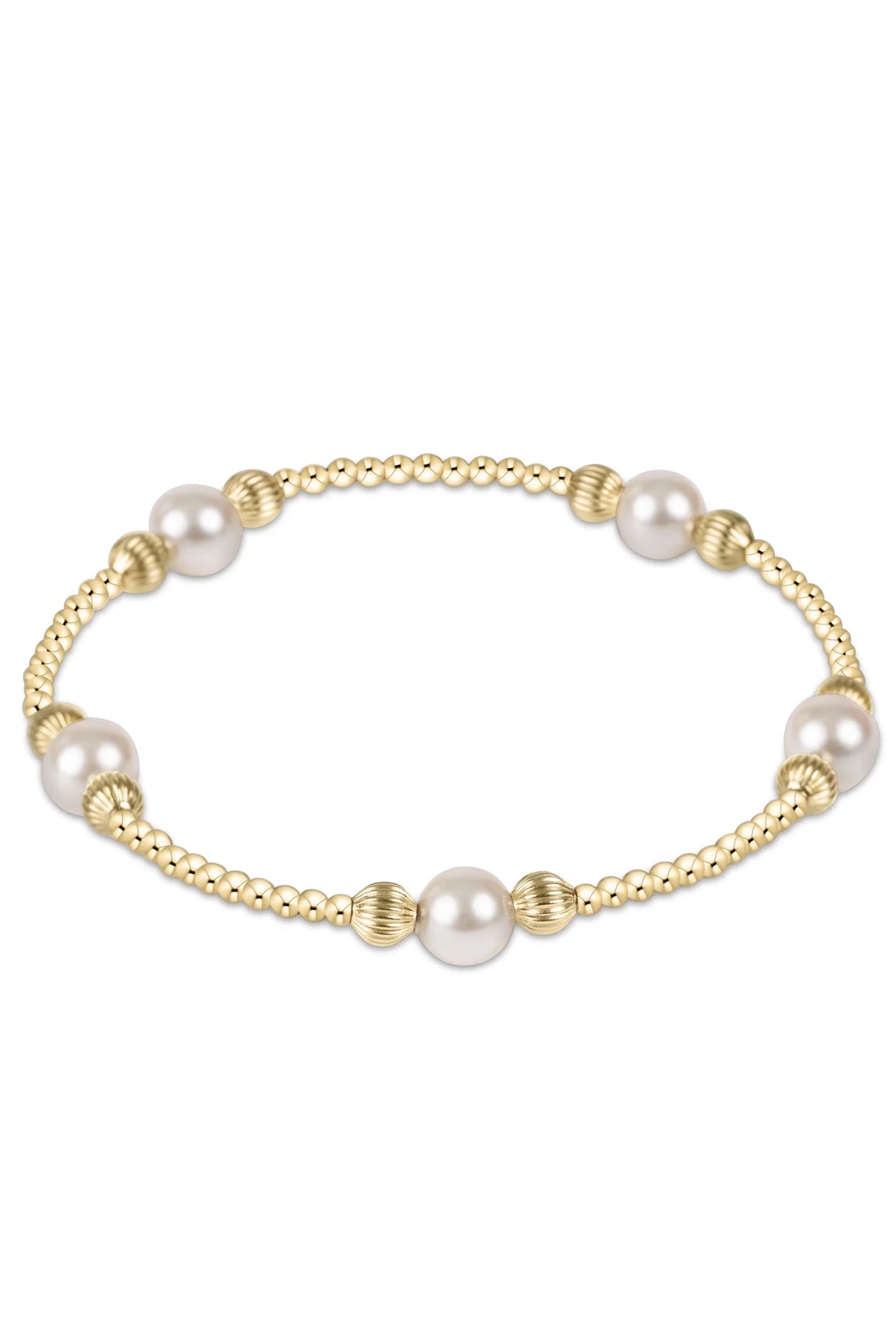 Purpose Pearl 6mm Bead Bracelet - Dignity
