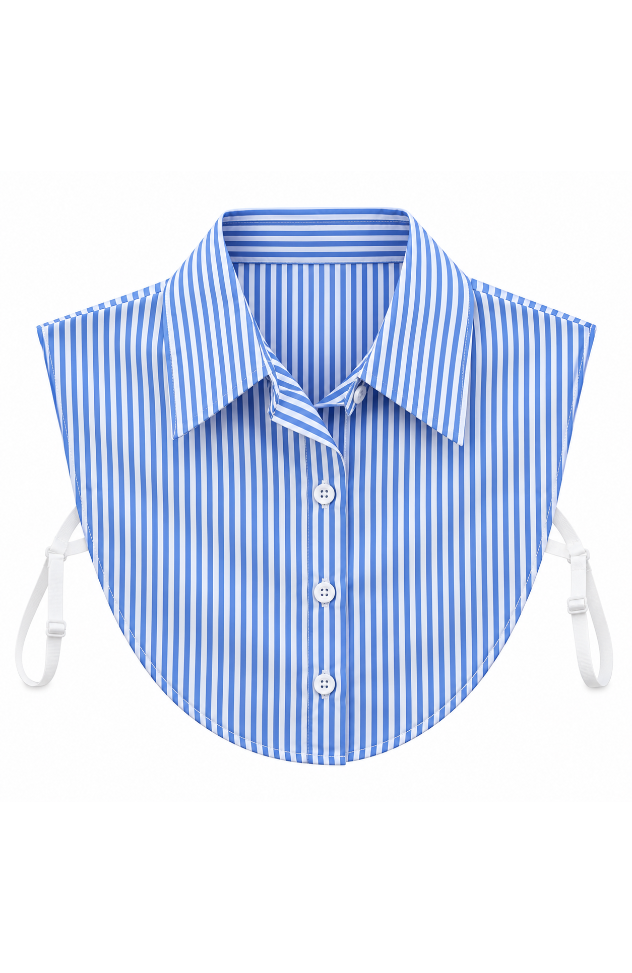 Blue & White Striped Collar