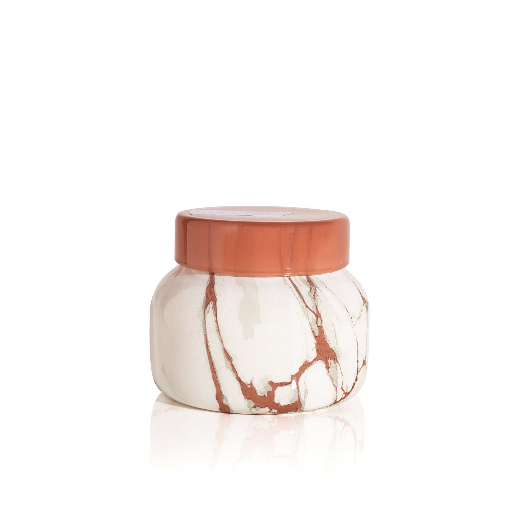 8oz Petite Modern Marble Jar Havana Vanilla