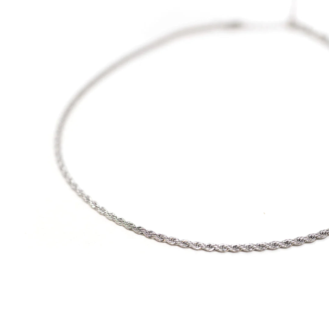The Clara 18" Necklace Silver