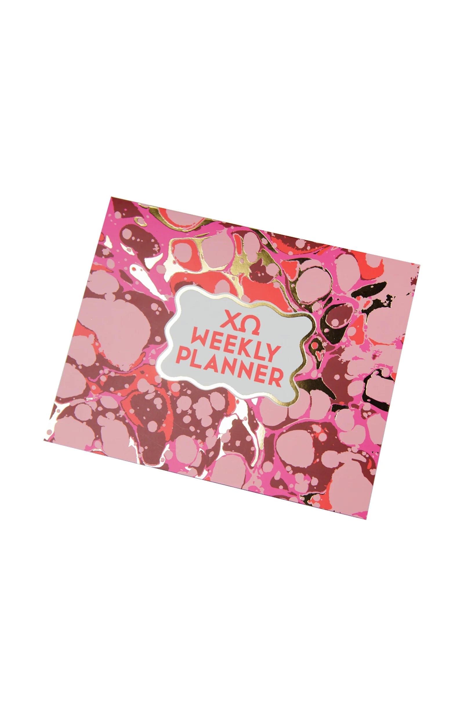 Sorority Desk Planner - Chi Omega
