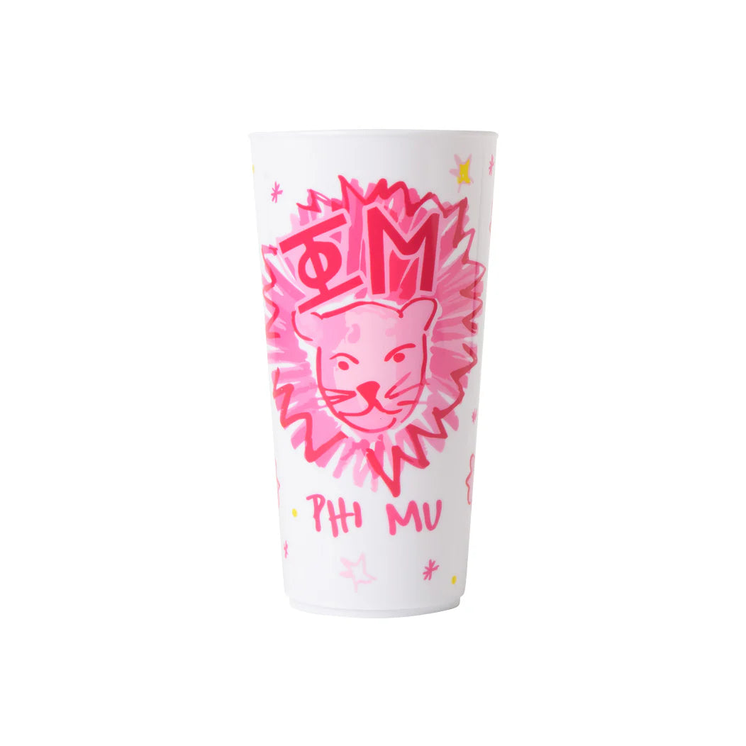 Phi Mu Sorority Marker Stadium Cup