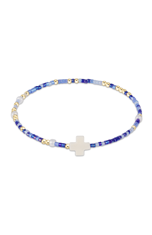 egirl Hope Unwritten Signature Cross Bracelet - Is A Smurf's Butt Blue?