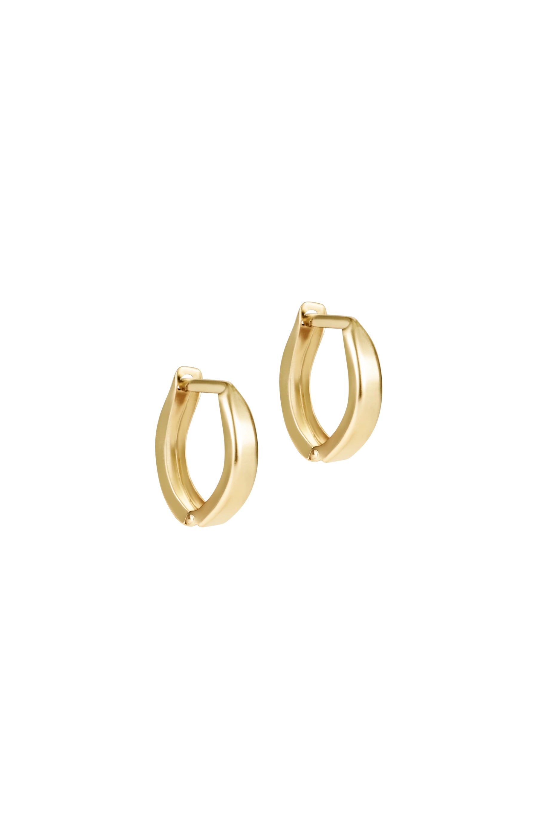 Huggie Gold 0.5" Hoop