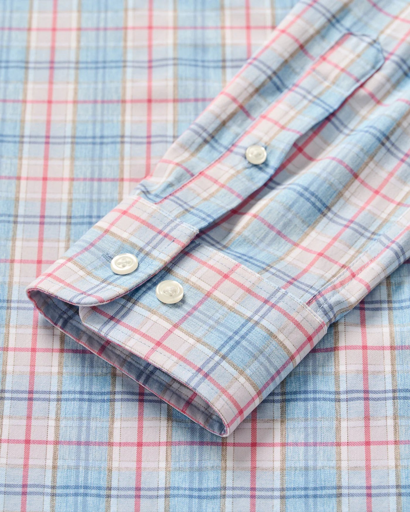 Everyday Performance Button Down Shirt - Lanes Plaid