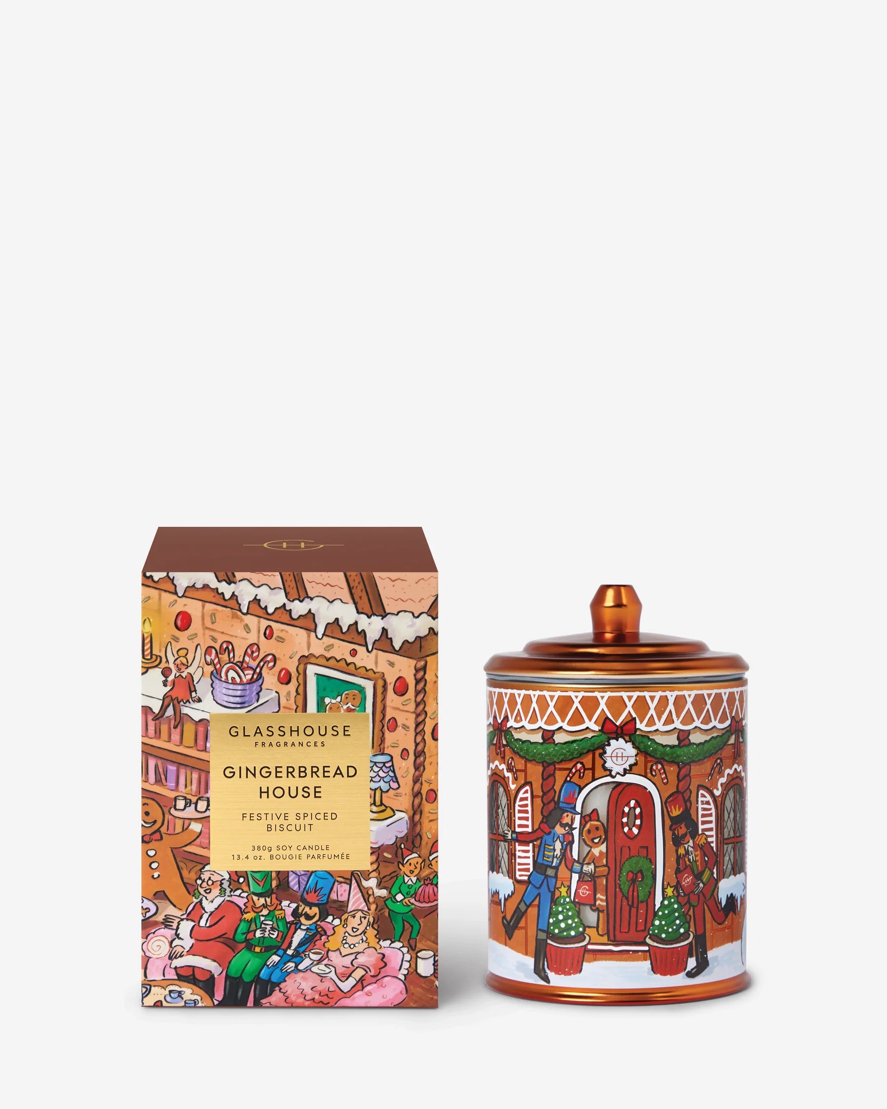 13.4 oz. Candle - Christmas - Gingerbread House
