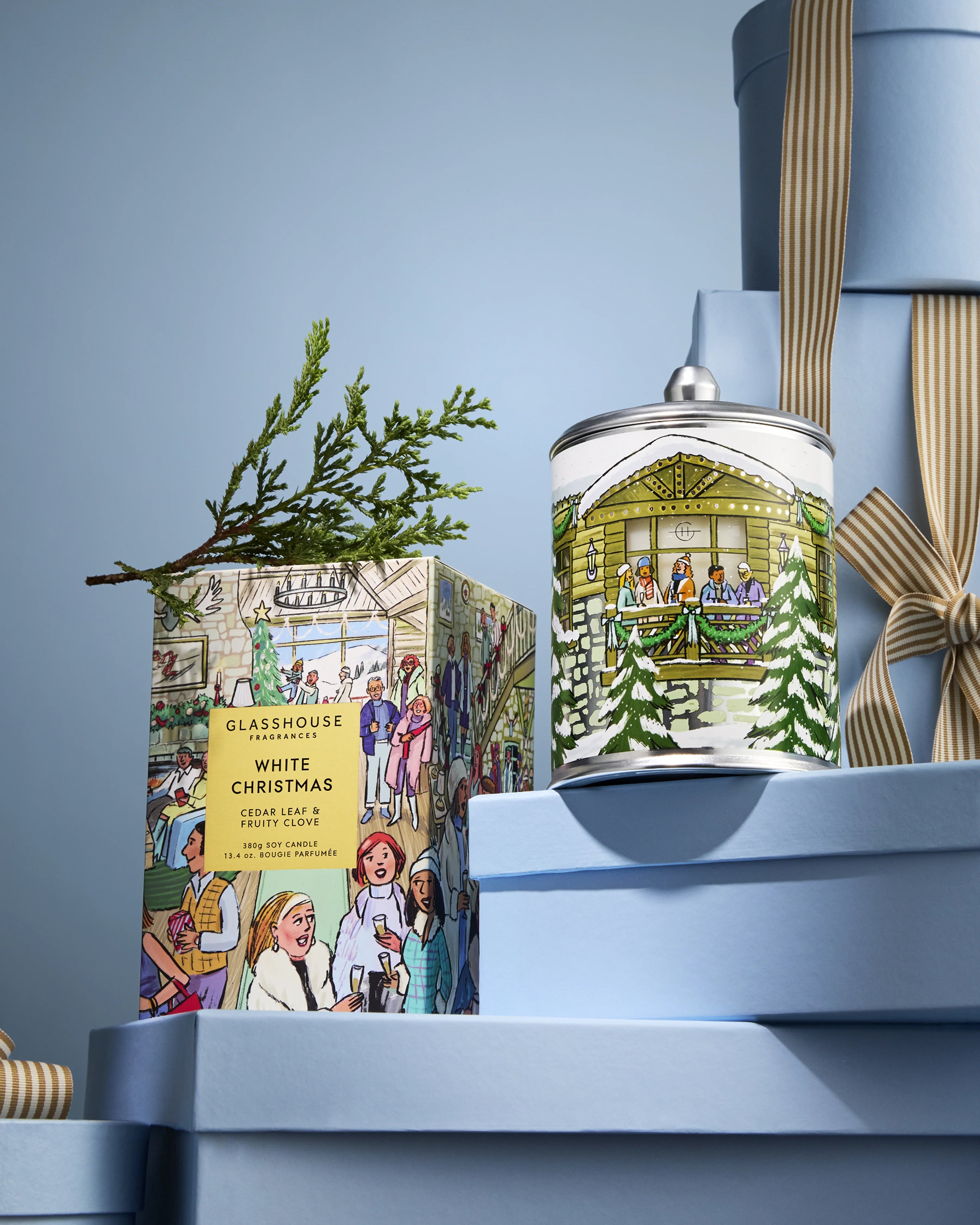 13.4 oz. Candle - Christmas - White Christmas