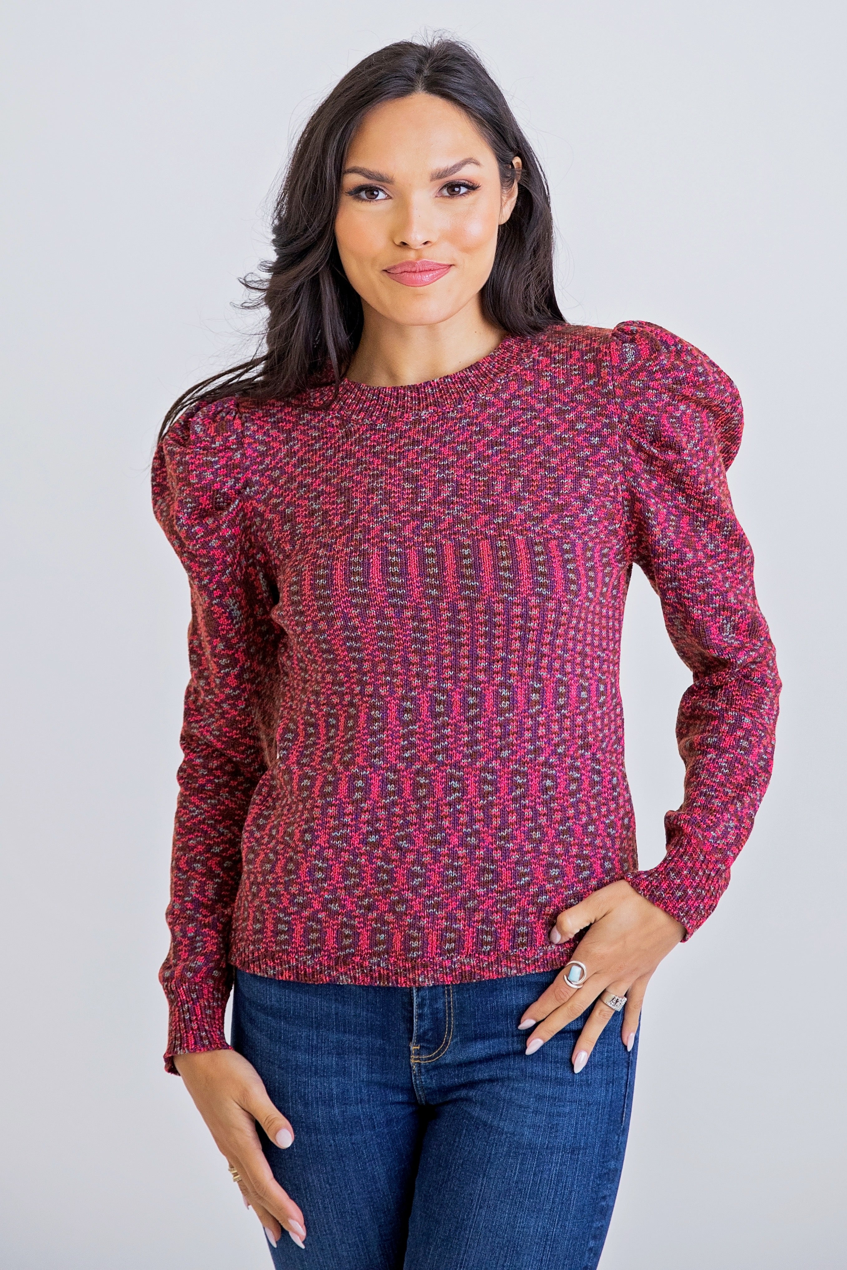 Shailee Multi Yarn Sweater