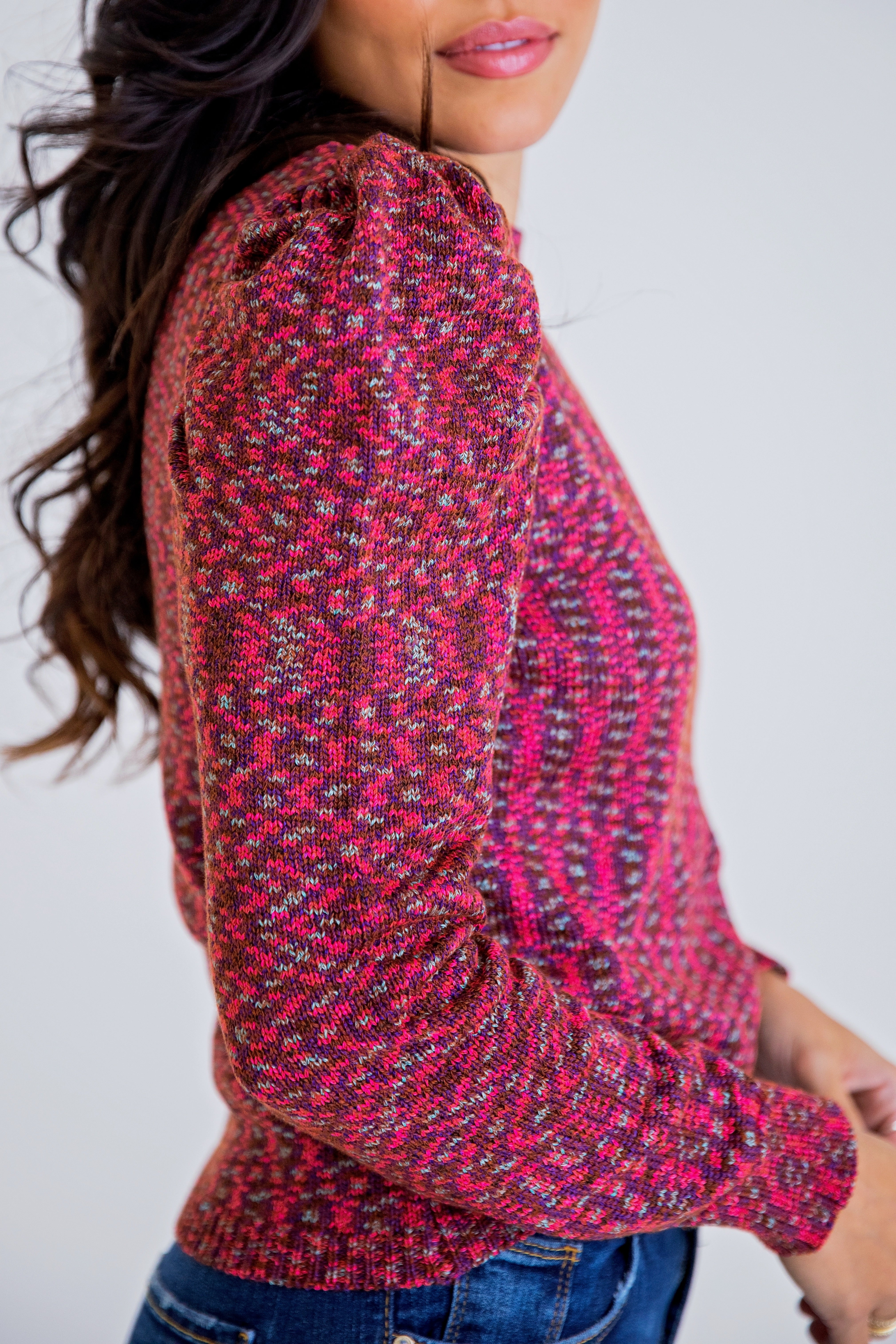 Shailee Multi Yarn Sweater