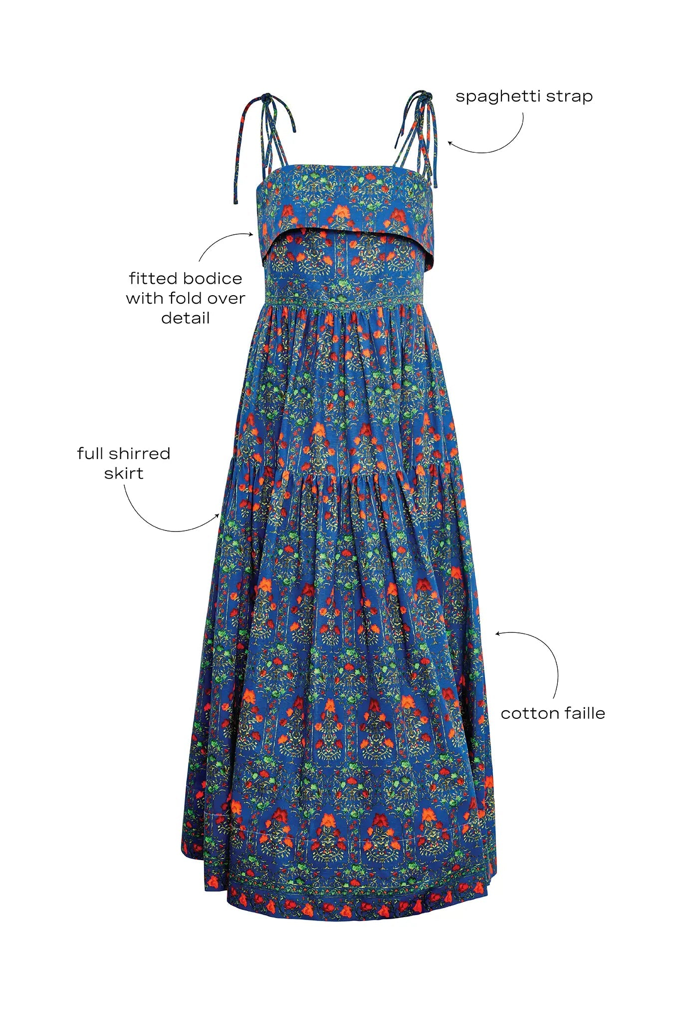 hunter bell garden party dress Chelsea Dress | Multi-Tiered Floral Dress