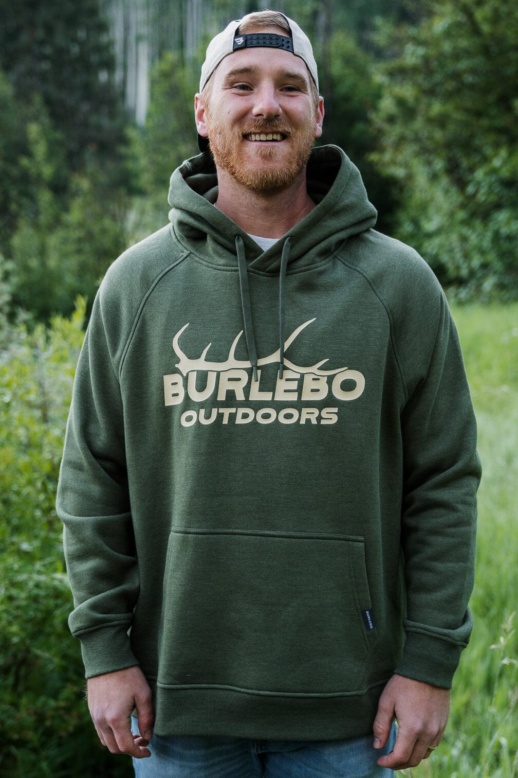 Elk Horn Fleece Hoodie