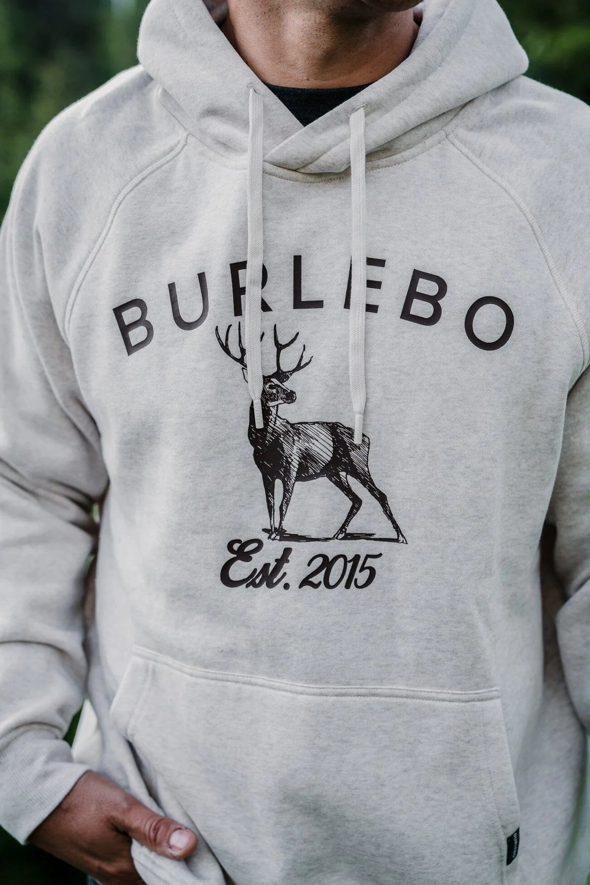 Whitetail Deer Fleece Hoodie