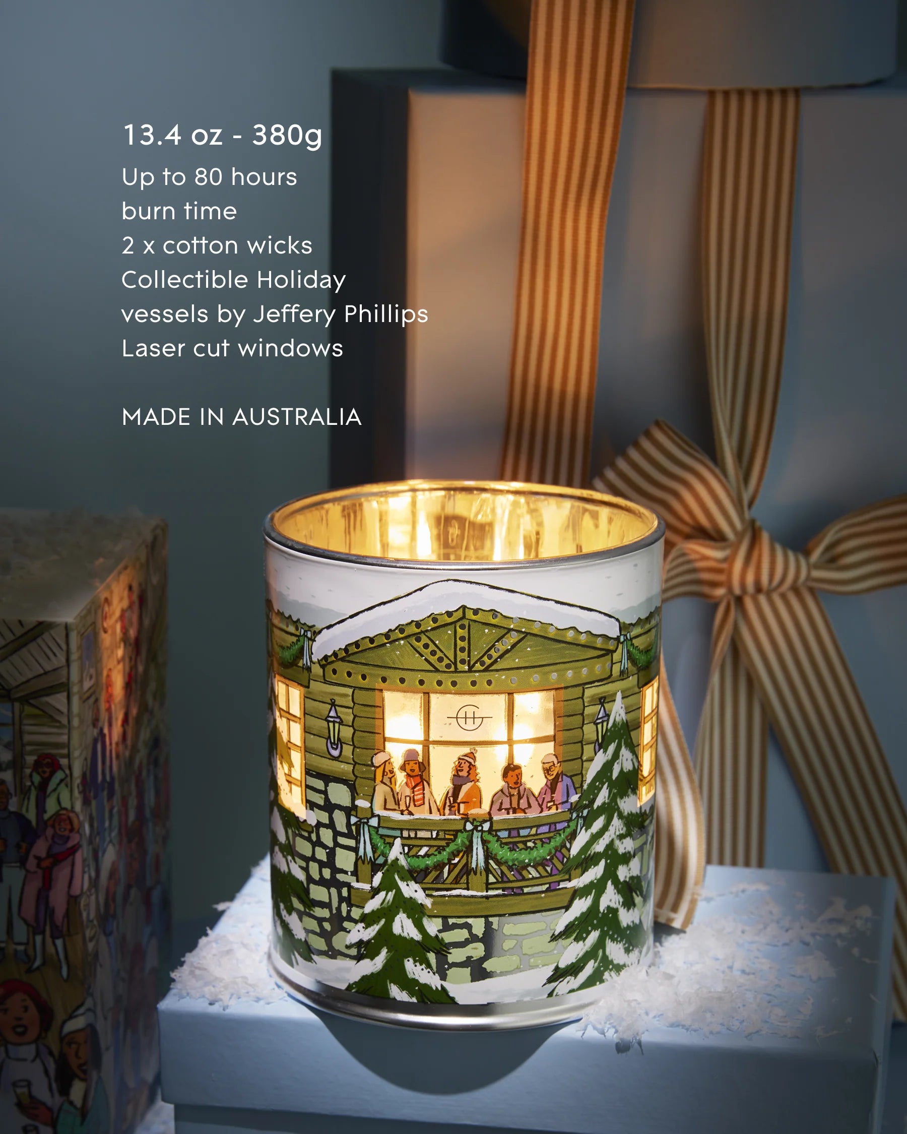 13.4 oz. Candle - Christmas - White Christmas