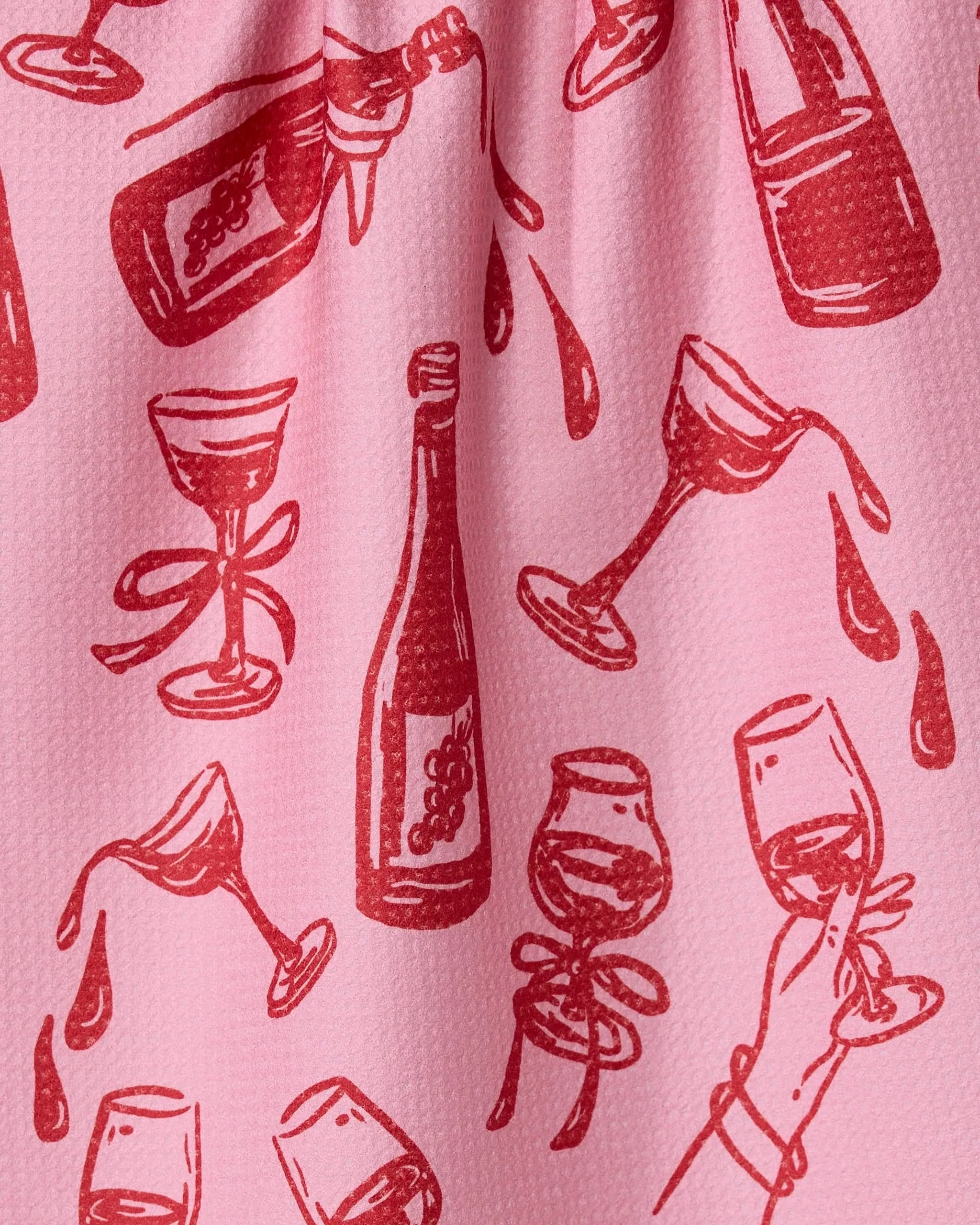 Wining and Dining Tea Towel