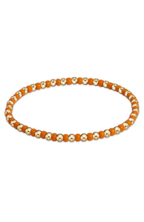 GAMEDAY HOPE GRATEFUL BRACELET - ORANGE