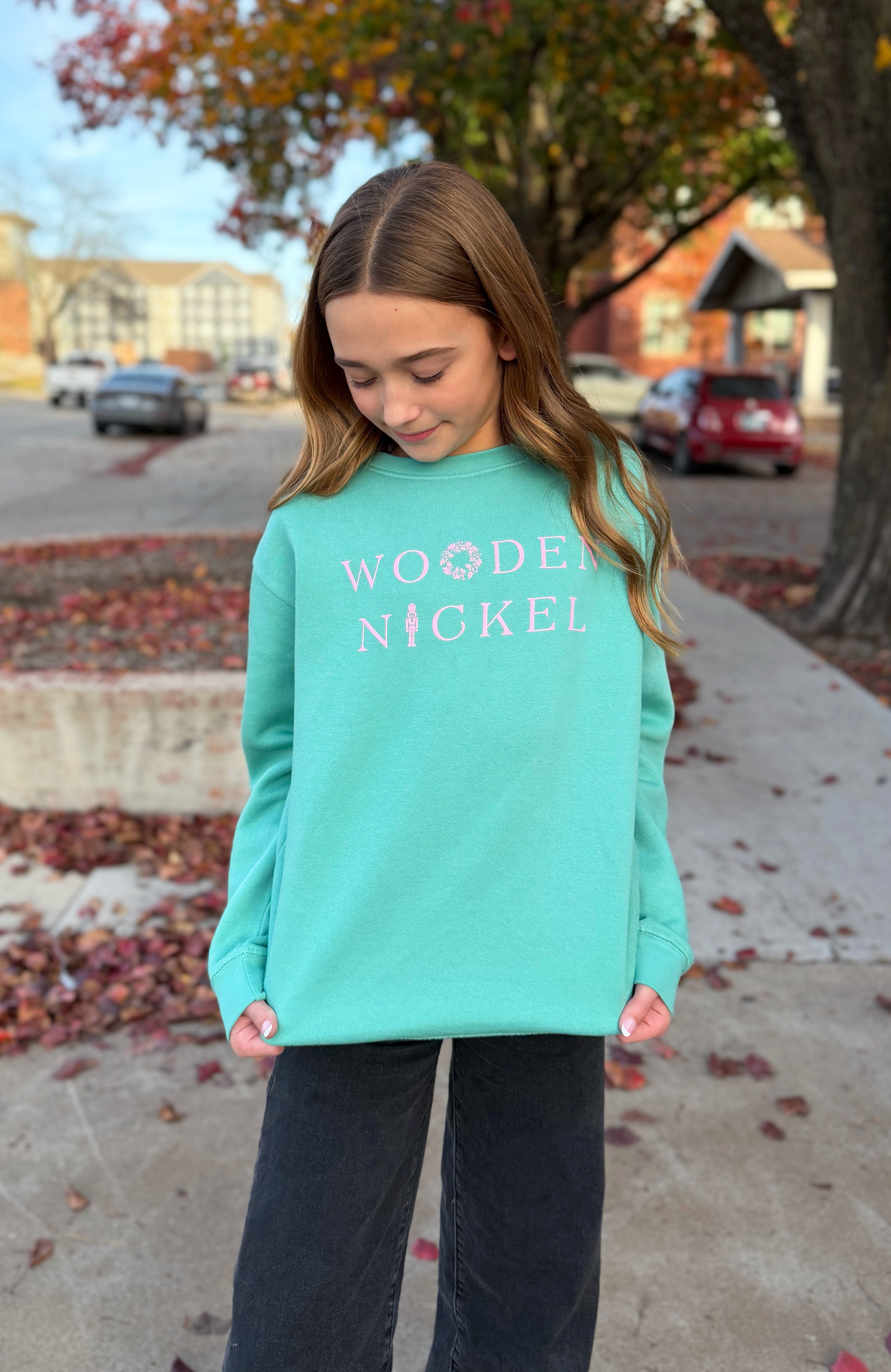 YOUTH Wooden Nickel Holiday Sweatshirt