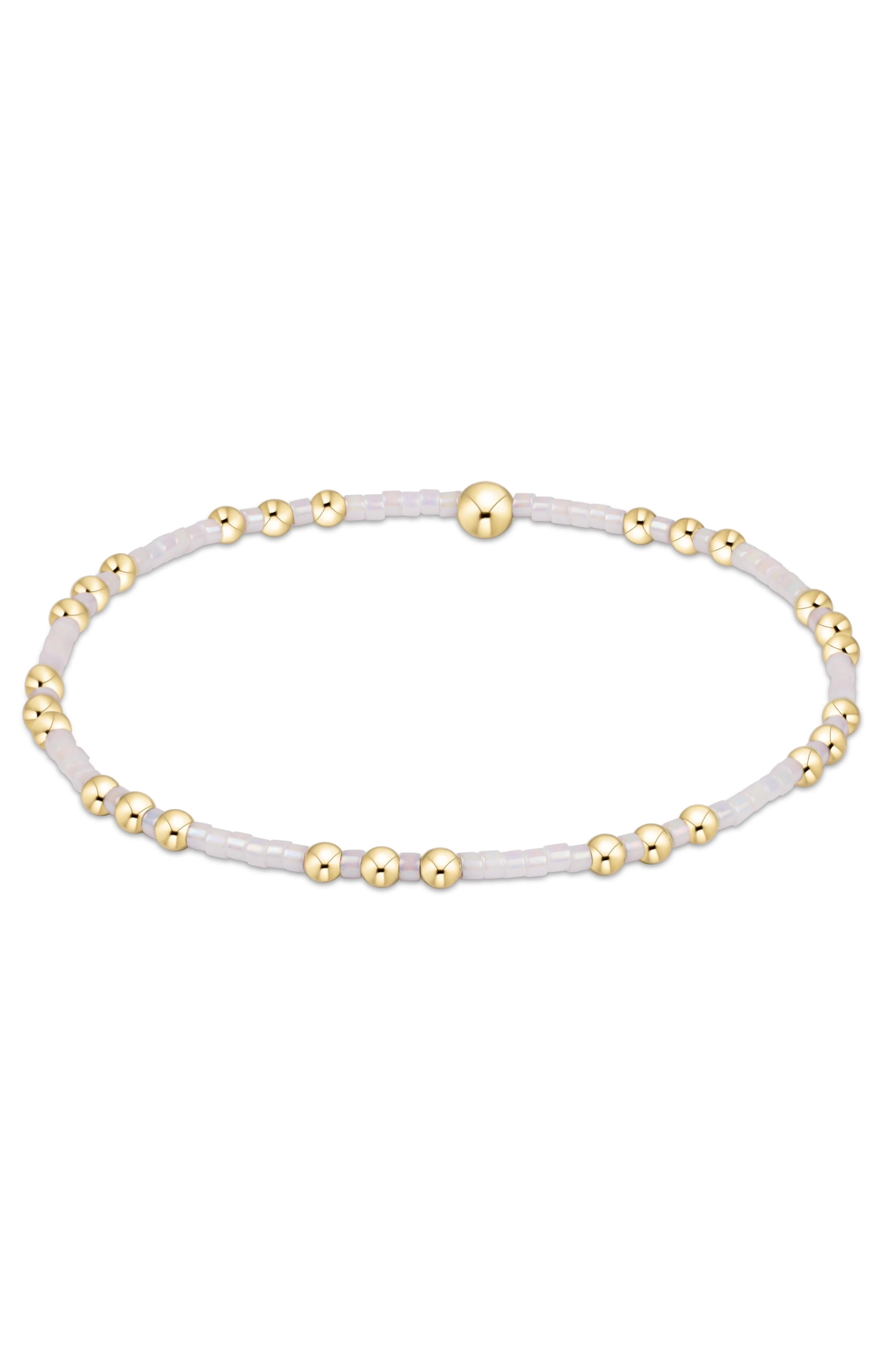 Hope Joy Bracelet - Silky White