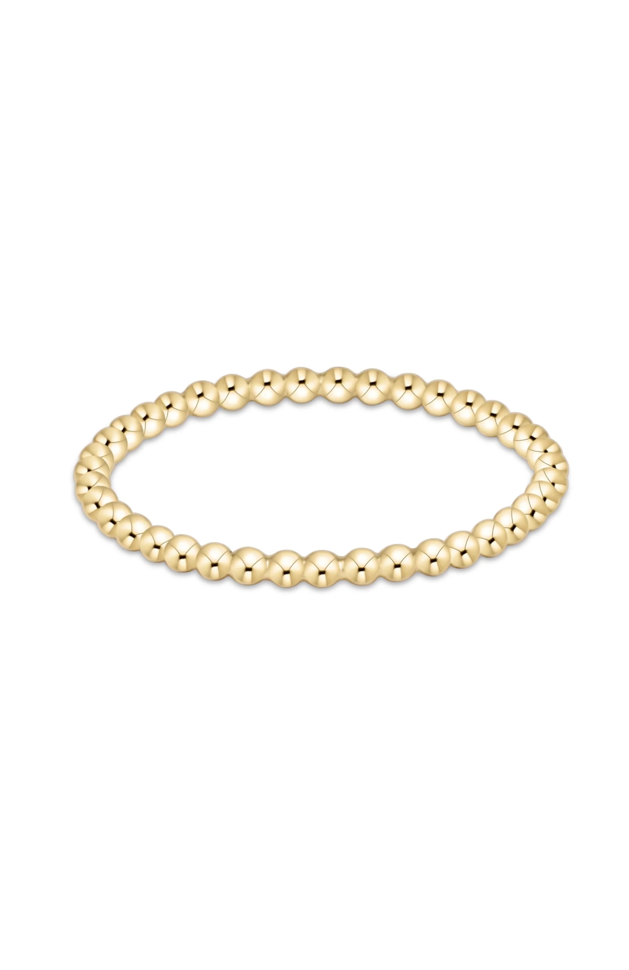 Classic Gold 1.5mm Bead Ring