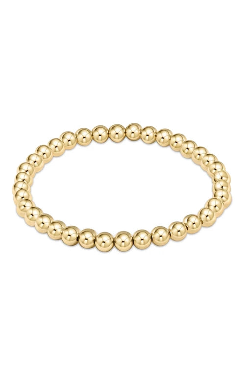 Extends Classic Gold 5mm Bead Bracelet