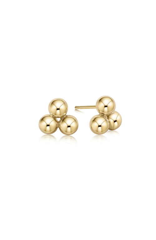 CLASSIC CLUSTER STUD - 6MM GOLD