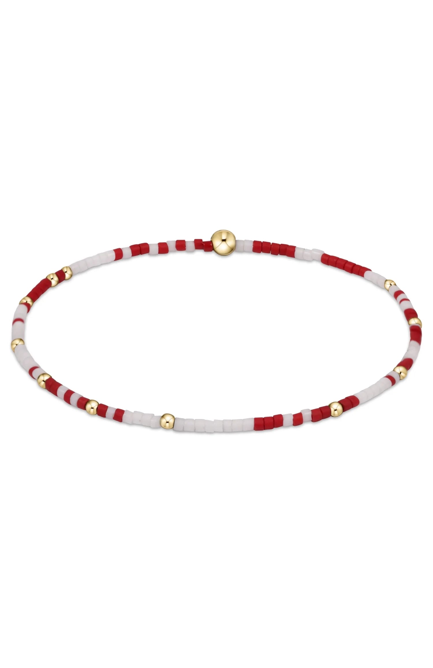 egirl Gameday Hope Unwritten Bracelet - Crimson/White