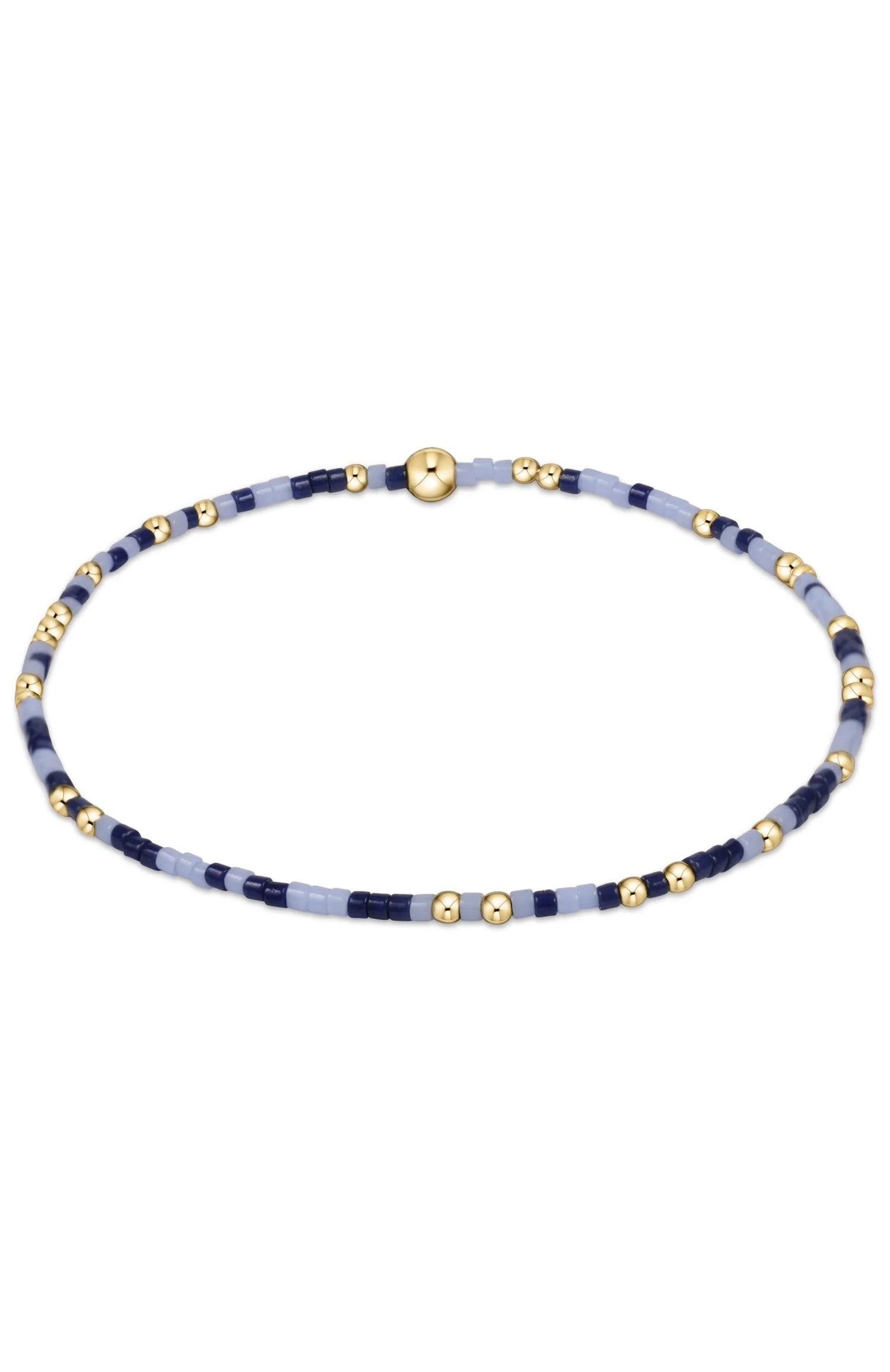 egirl Gameday Hope Unwritten Bracelet - Light Blue/Matte Navy