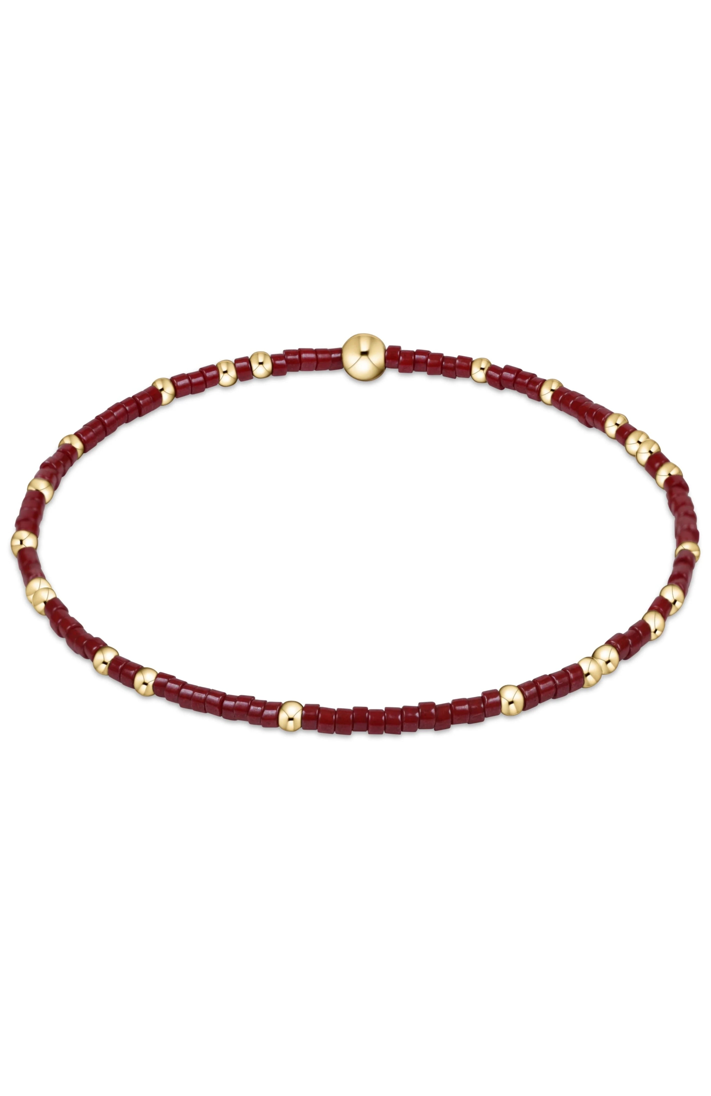 Gameday Hope Unwritten Bracelet - Wine