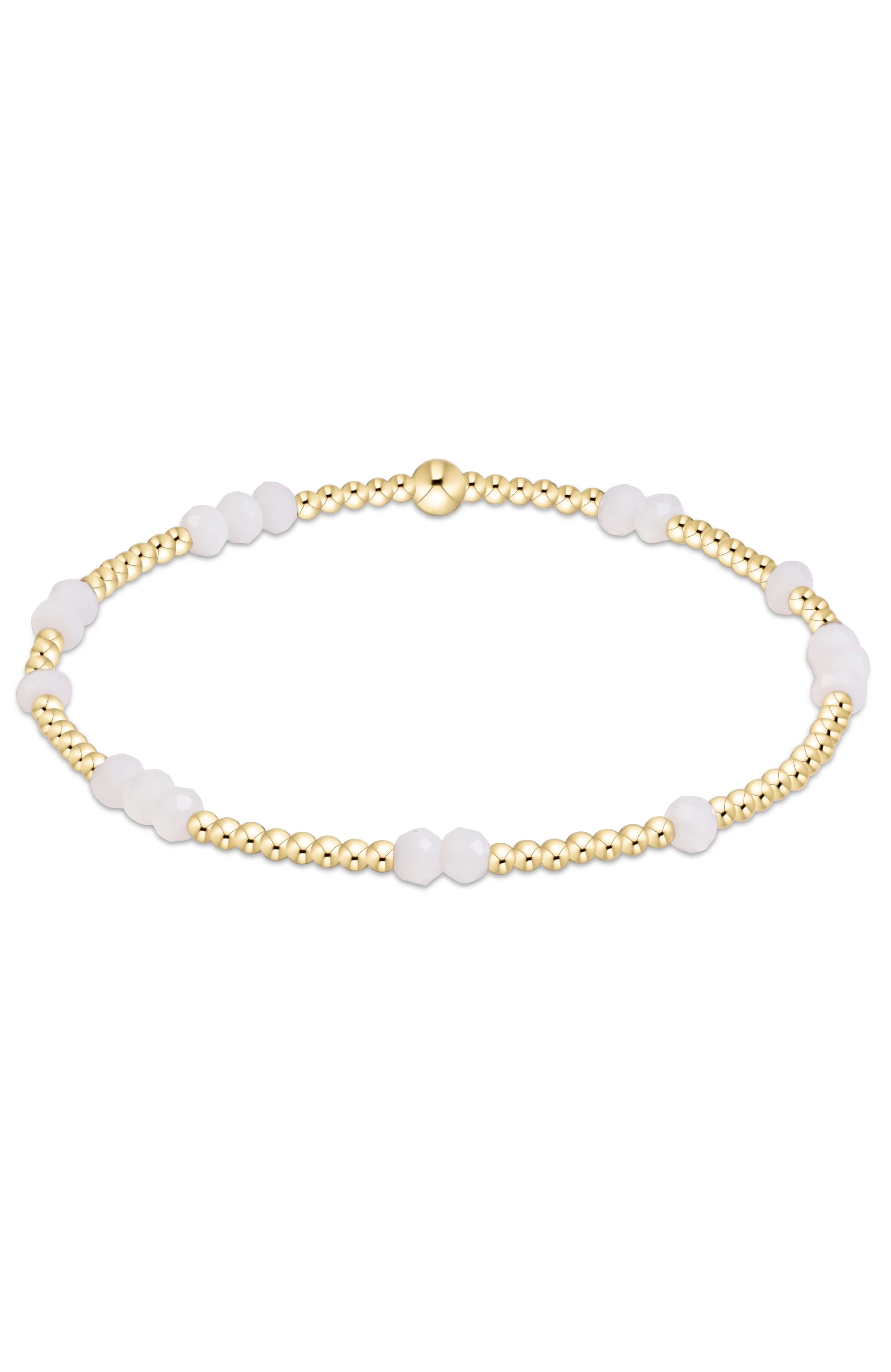 Gameday Flirty Hope Unwritten Bracelet - White