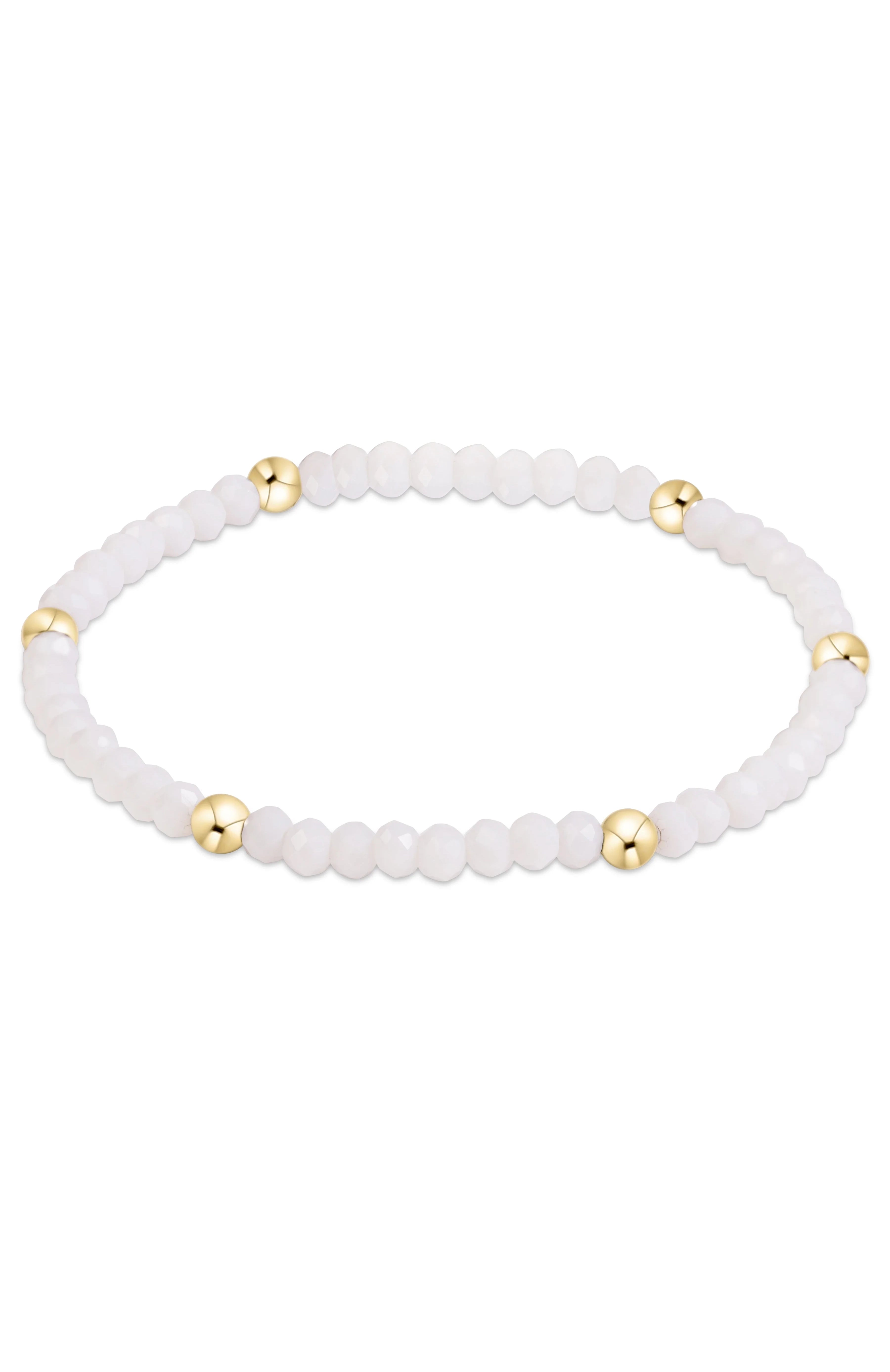 Gameday Flirty Presence Bracelet - White