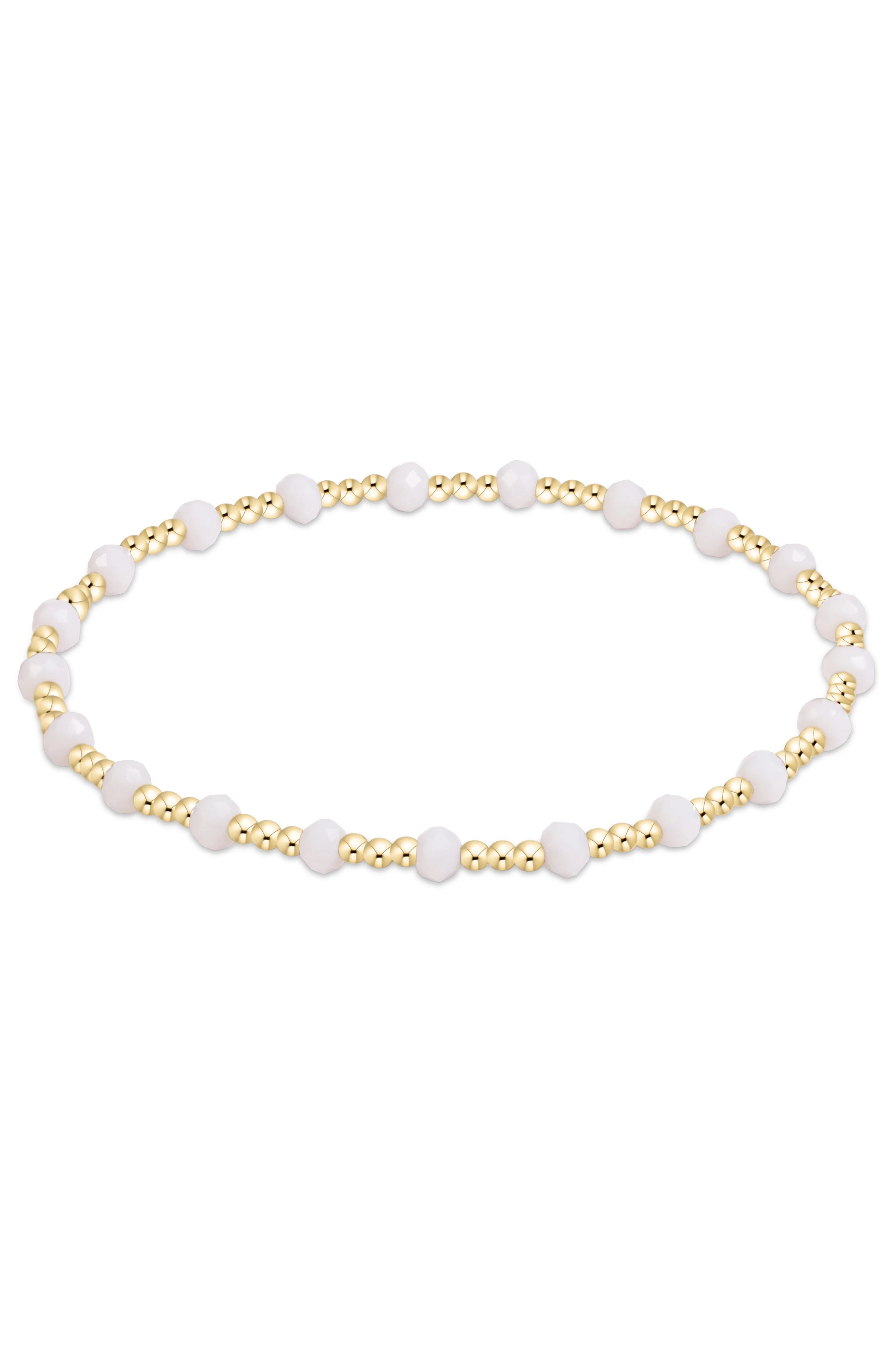Gameday Flirty Sincerity Bracelet - White