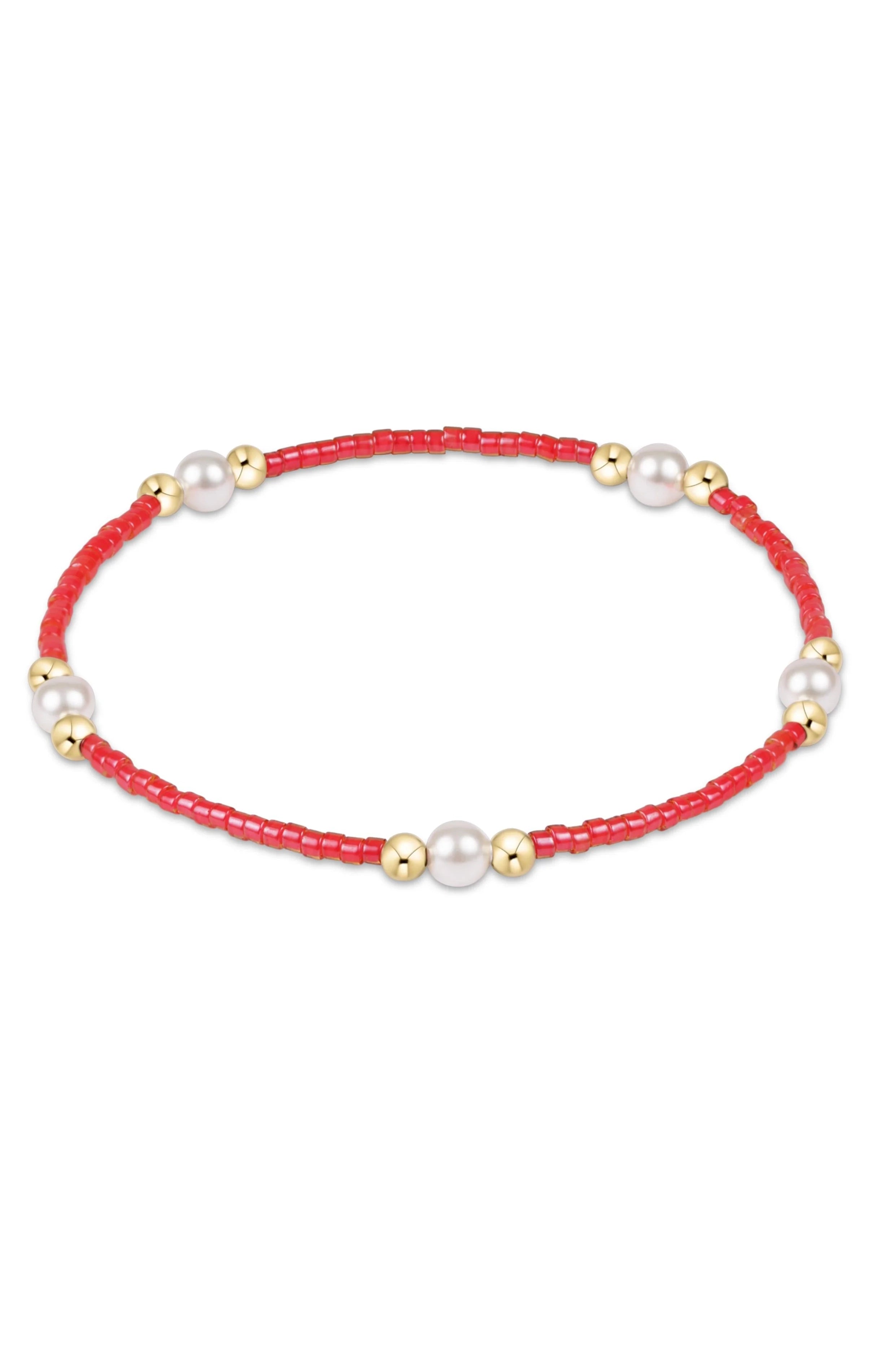 Hope Purpose Pearl Bracelet - Sherbert