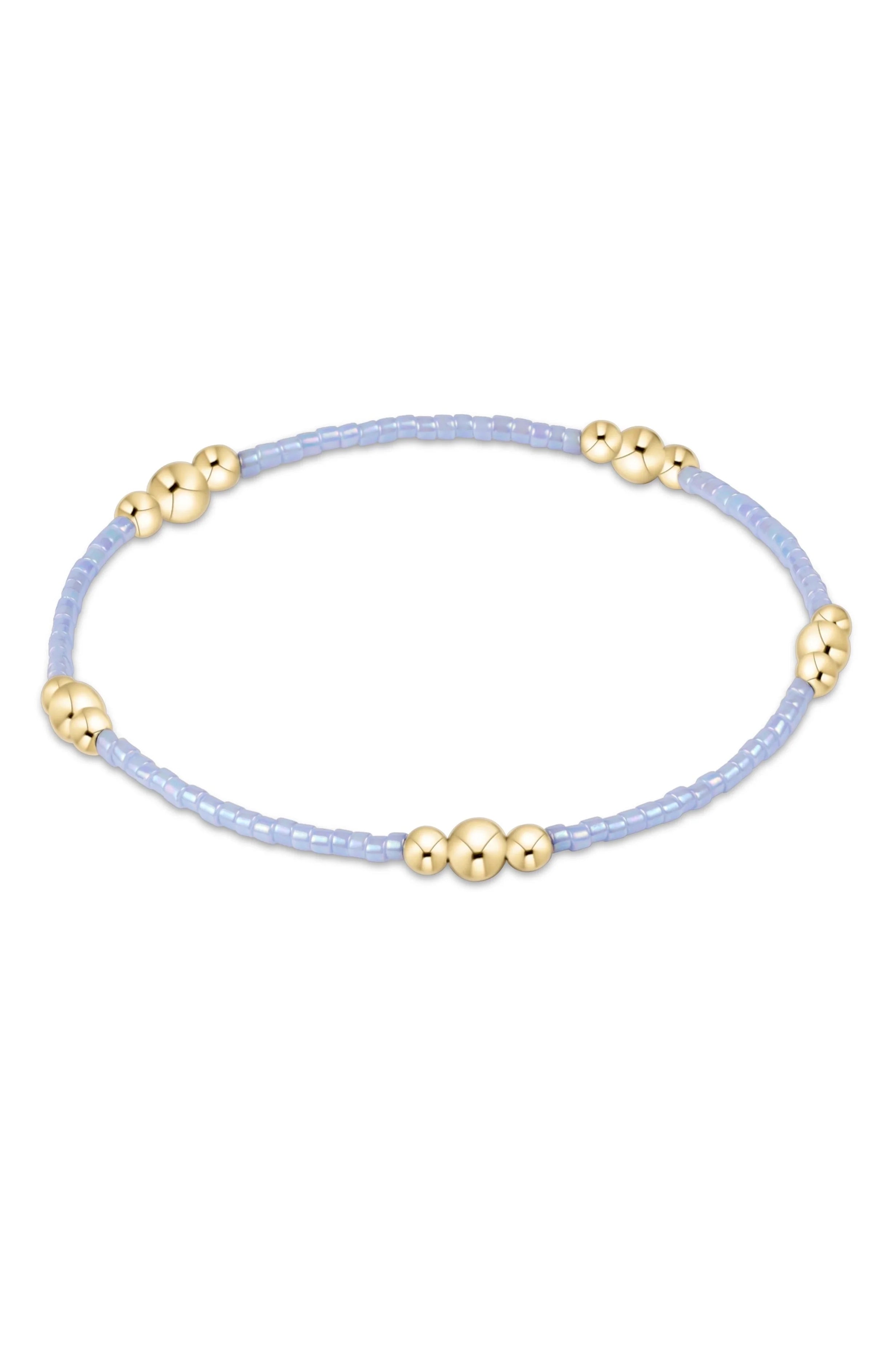 Hope Purpose Gold Bracelet - Ocean Mist