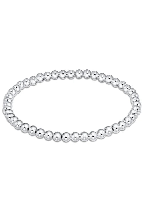 CLASSIC STERLING 4MM BEAD BRACELET