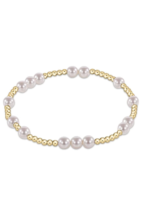 Extends Hope Unwritten 5mm Pearl Bead Bracelet