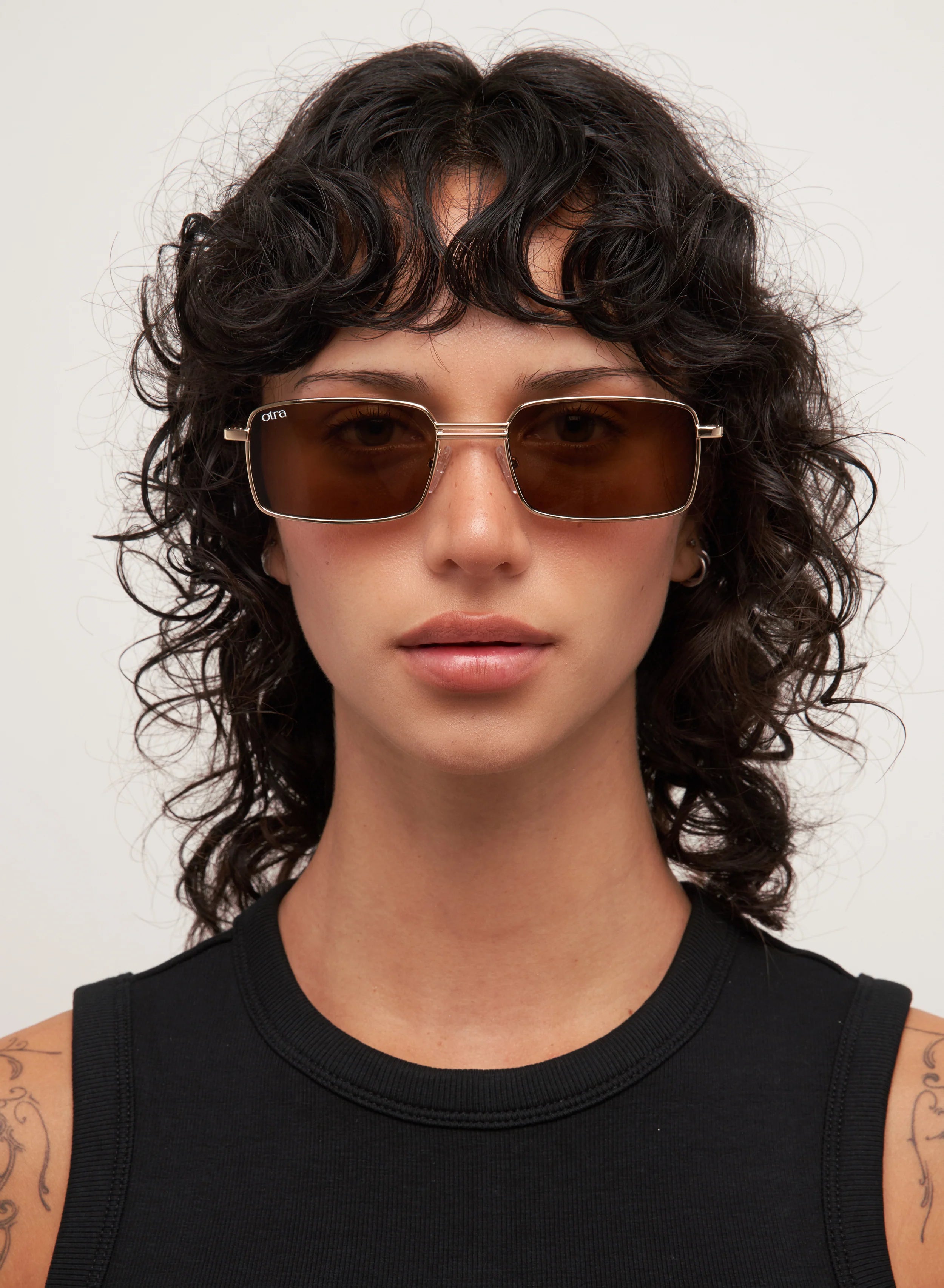 Ila Sunglasses Gold/Brown