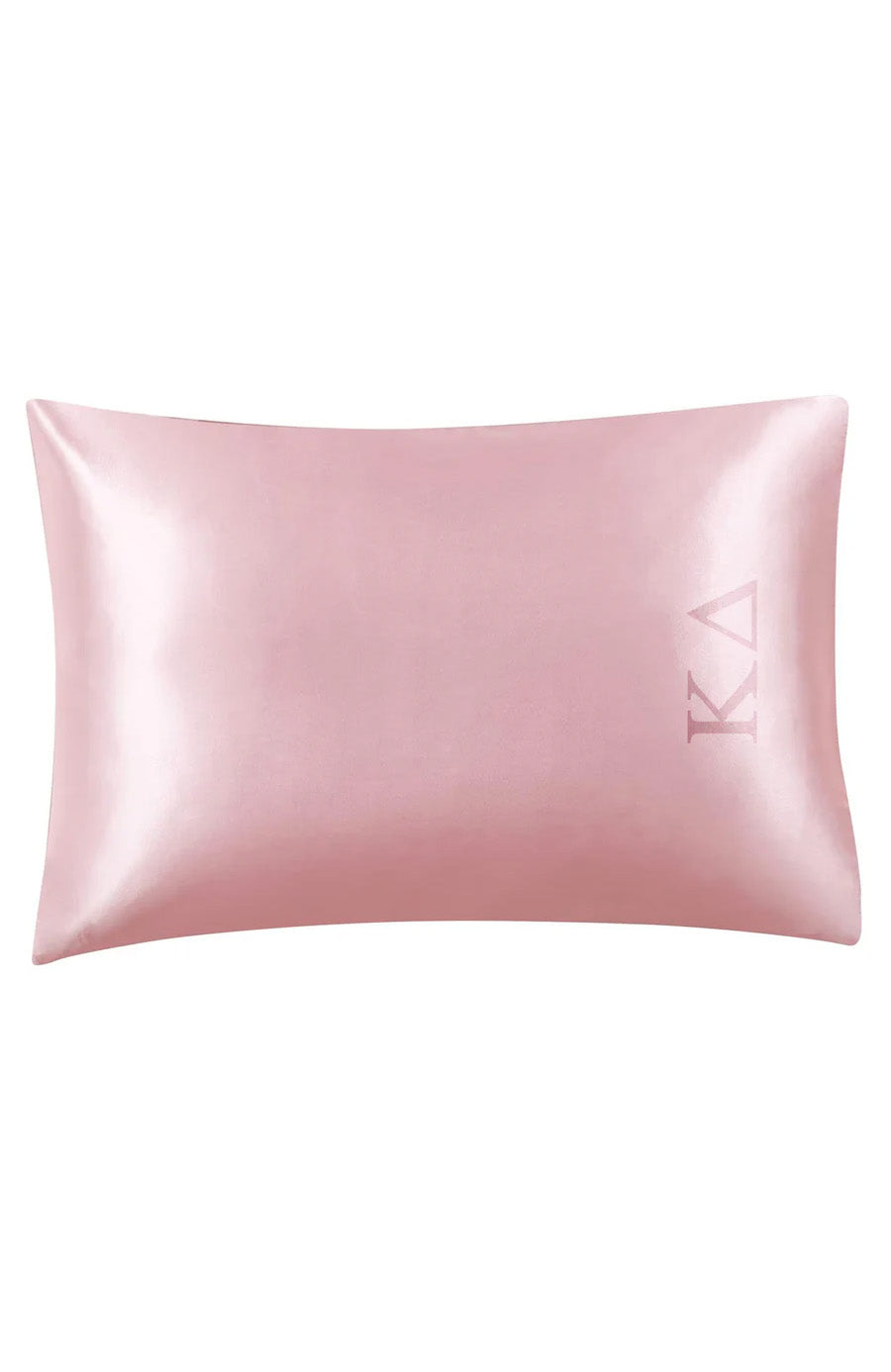 Kappa Delta Pink Satin Pillowcase